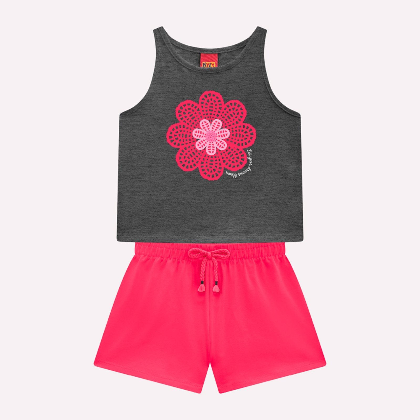 Infantil – Conjunto Menina Flor Kyly