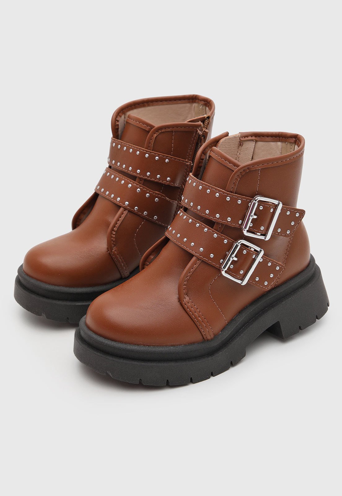 Infantil - Bota Molekinha Cano Curto Marrom