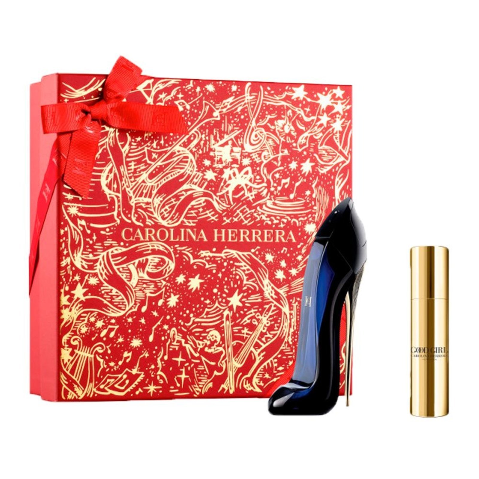Kit Carolina Herrera Good Girl Edp Perfume Feminino 50Ml+Edp Spray 10Ml