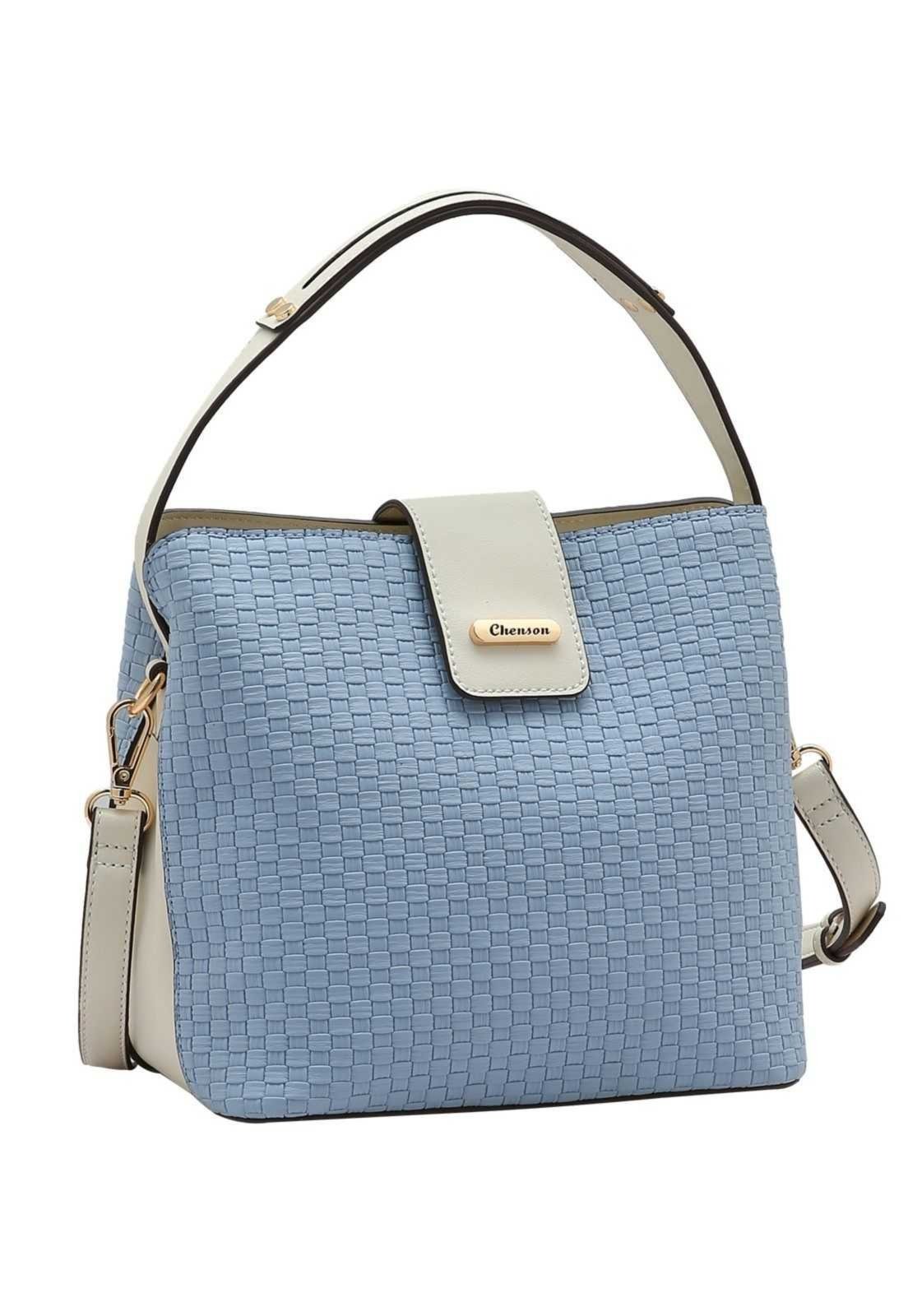 Bolsa Feminina Chenson Duo Colors 3485264 Azul