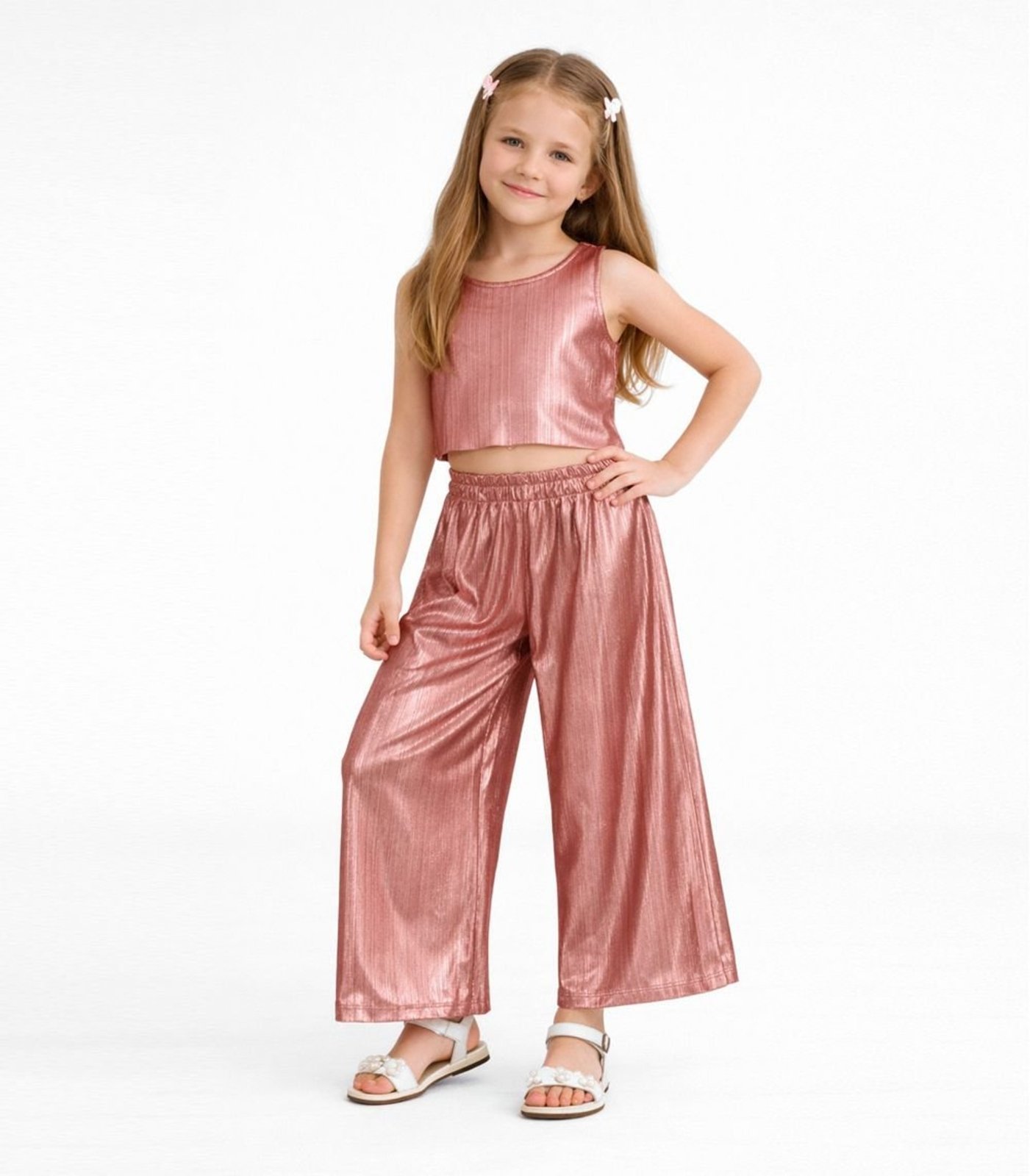 Infantil – Conjunto Menina Blusa com Pantacourt Trick Nick Unica