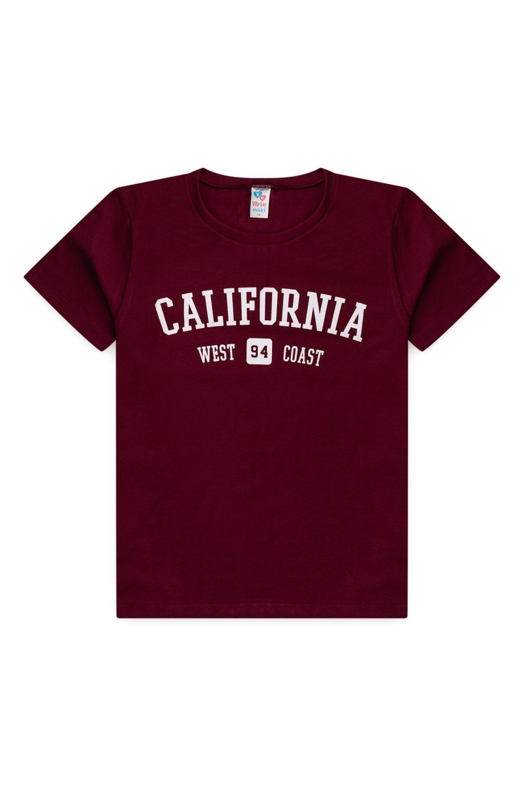 Infantil - Camiseta Meia Malha Juvenil Masculina California