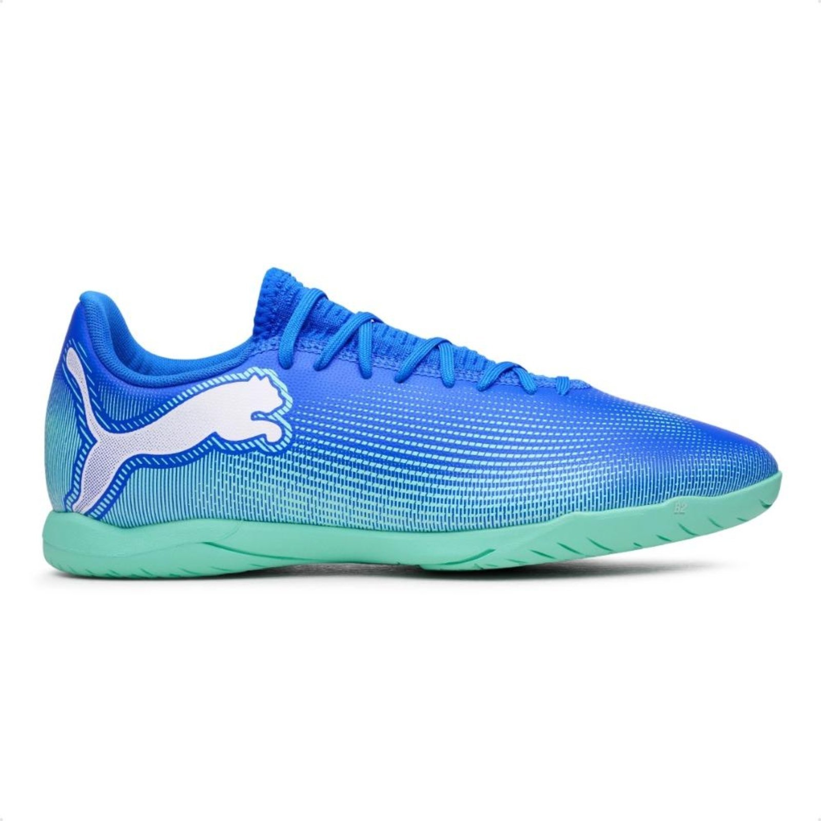 Chuteira Futsal Puma Future 7 Play IT BDP Masculina Azul