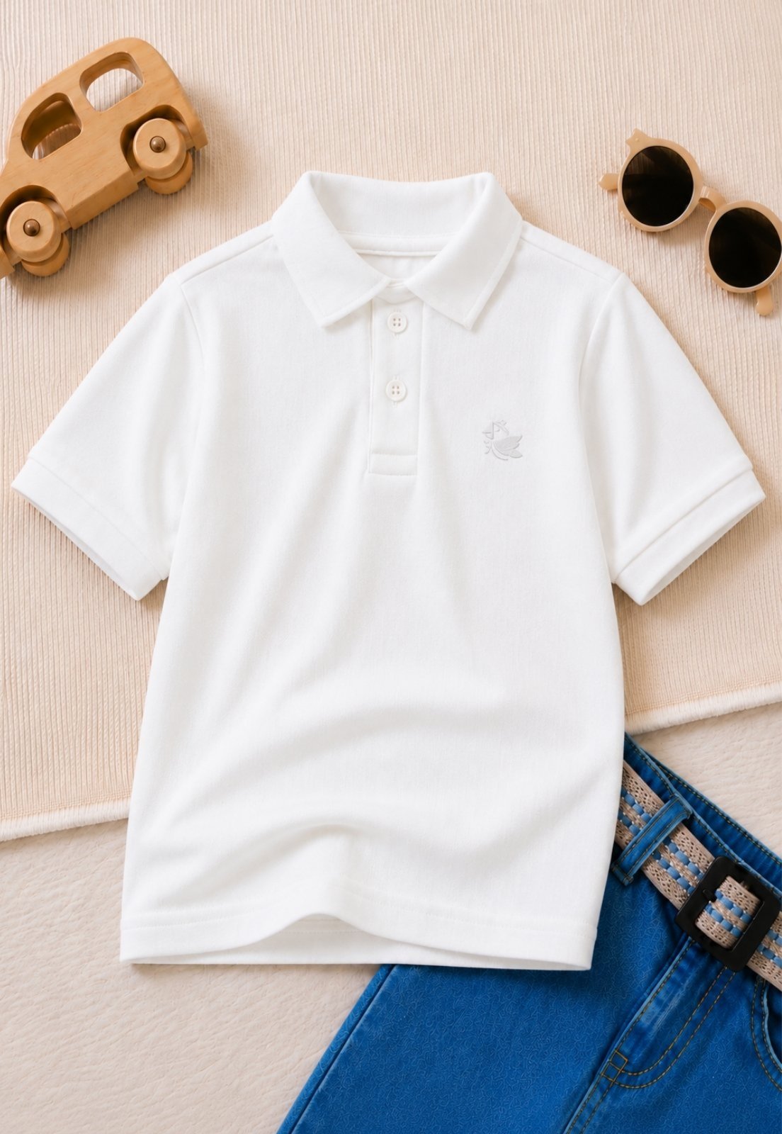 Infantil - Polo Menino Camisa Manga Curta Algodão Piquet Daze Modas