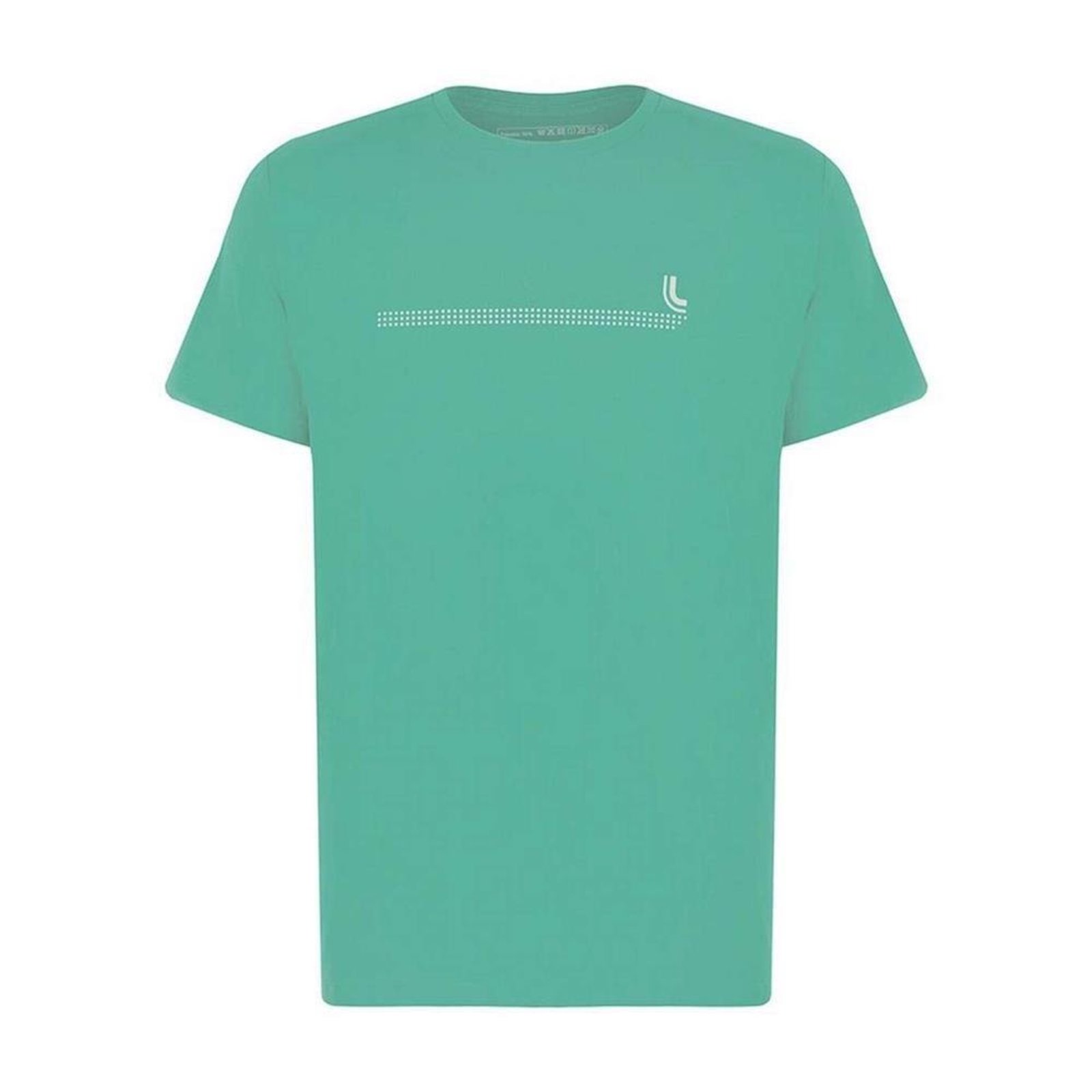 Camiseta Dry Fit Lupo Masculina Básica 77053 Azul Claro EG