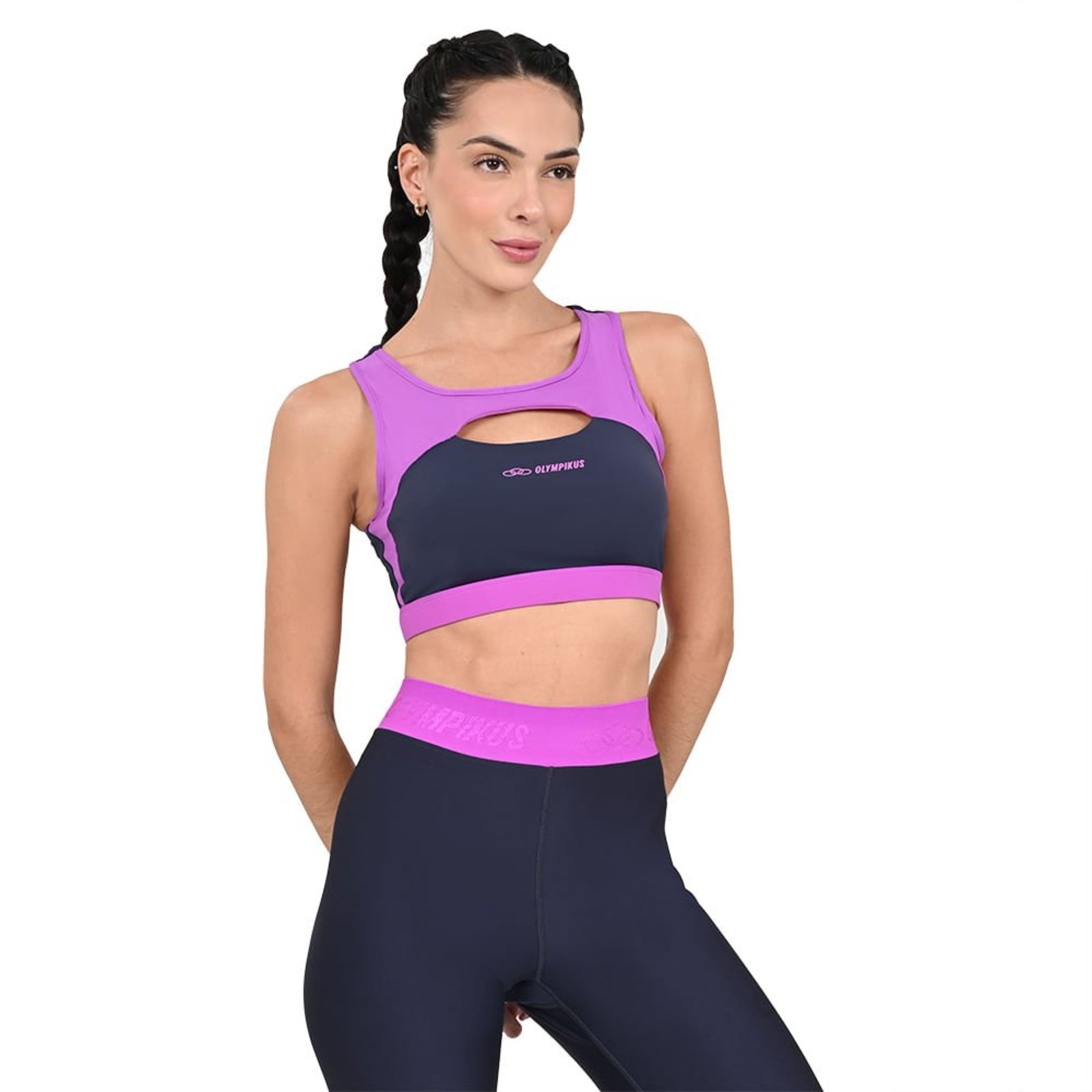 Top Flex Compression Olympikus Feminino P Azul