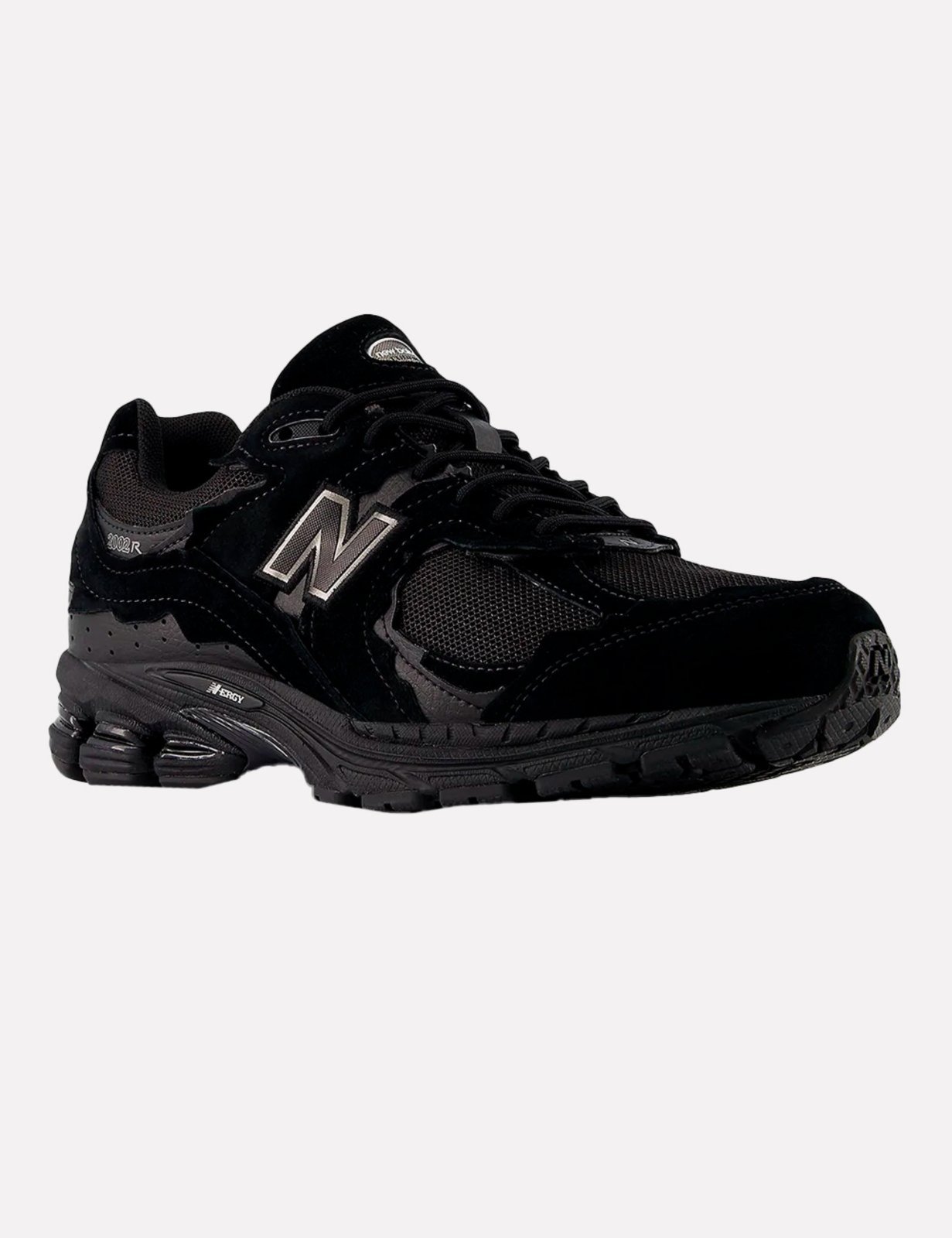 Vista 3 Tênis New Balance 2002R Metalizado preto New Balance preto