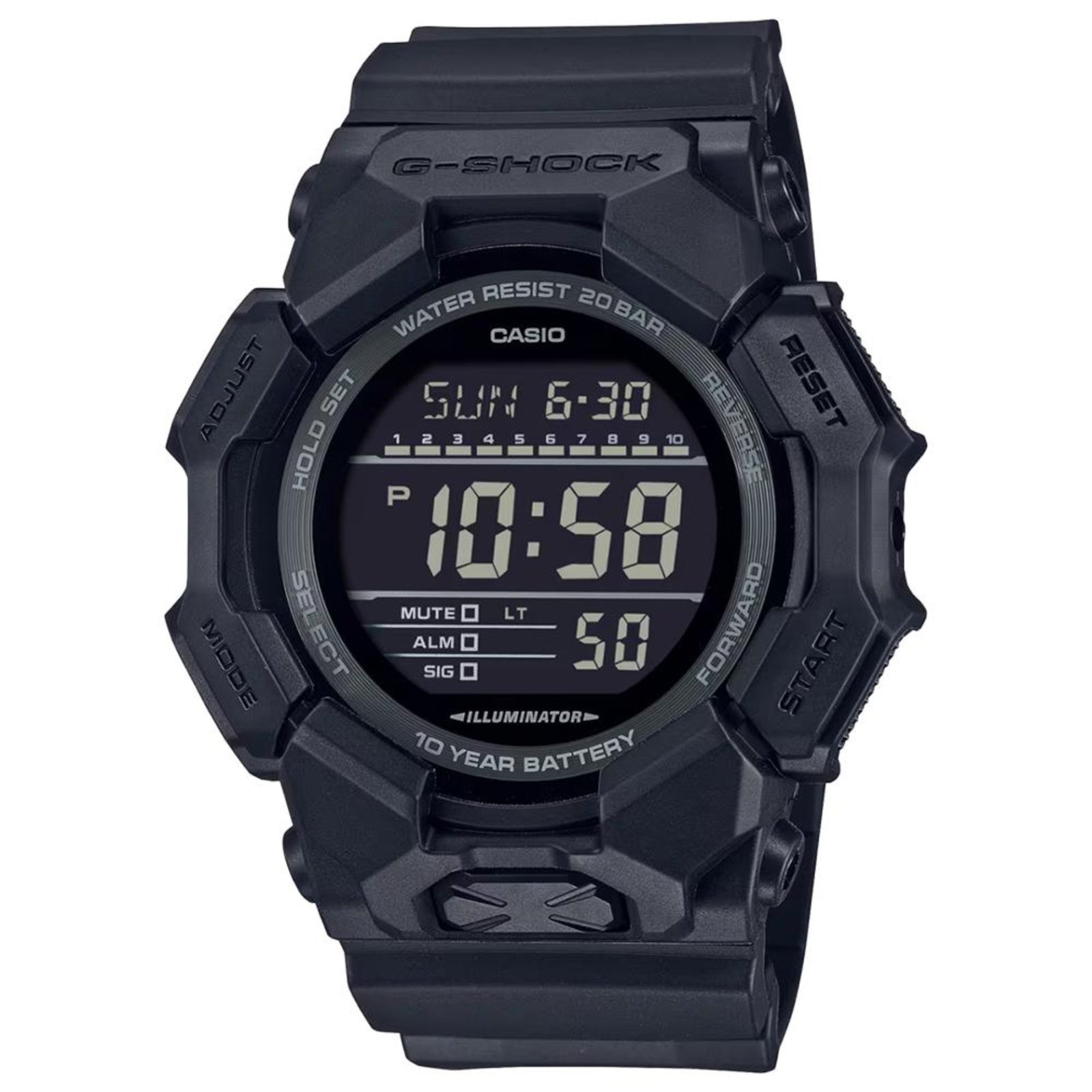 Relógio G-Shock GD-010-1A1DR Preto