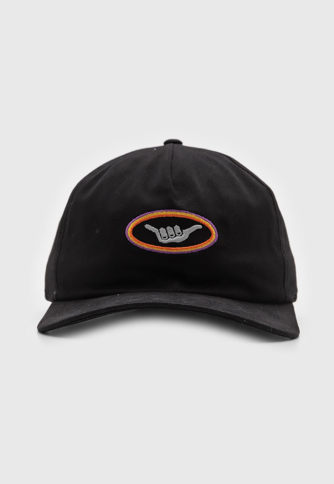 Boné Aba Curva Hang Loose Thunder Strapback Preto