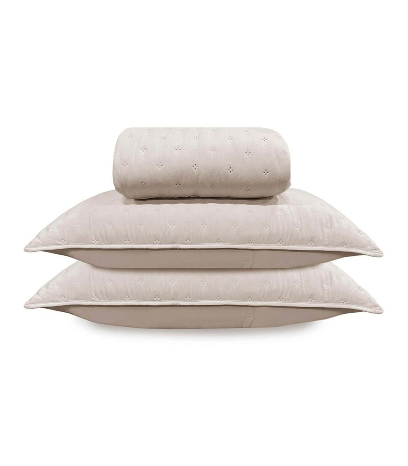 Cobre Leito Queen Soft Dream Vivaldi Bege