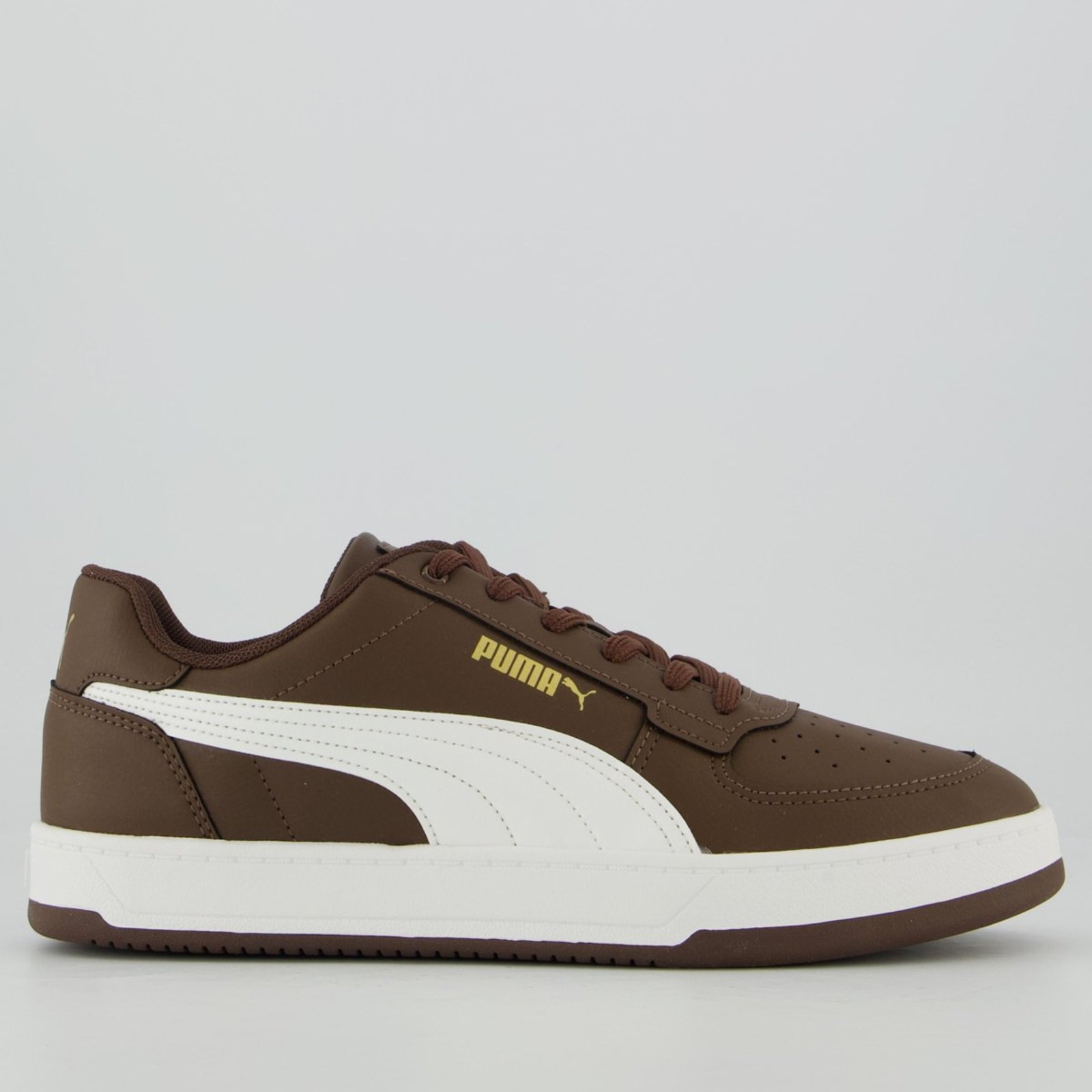 Tênis Puma Caven BDP 2.0 Marrom e Branco