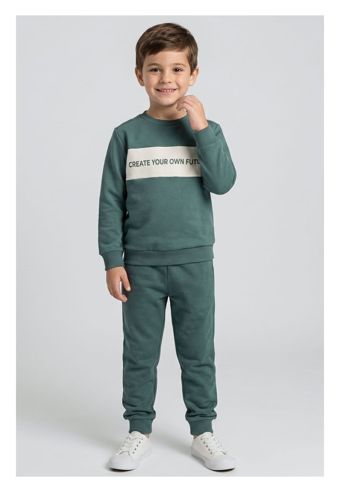 Infantil - Conjunto Bem Vestir Masculino Verde