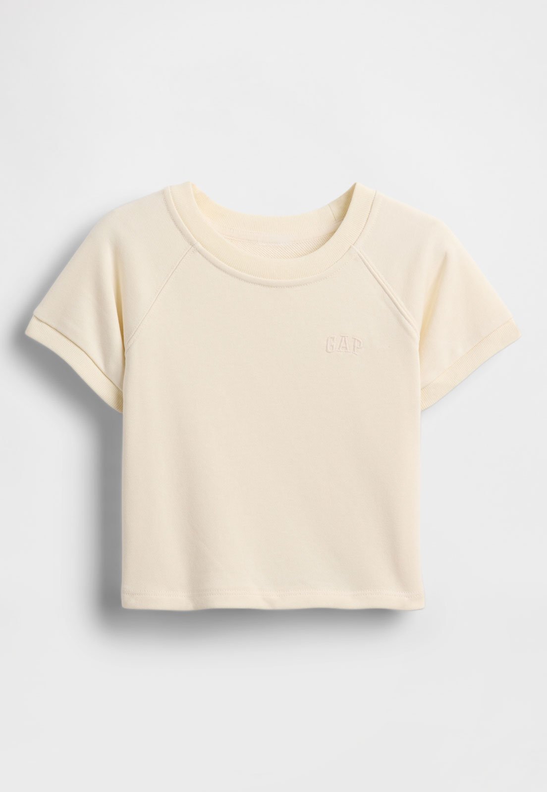 Camiseta Manga Curta GAP Bege