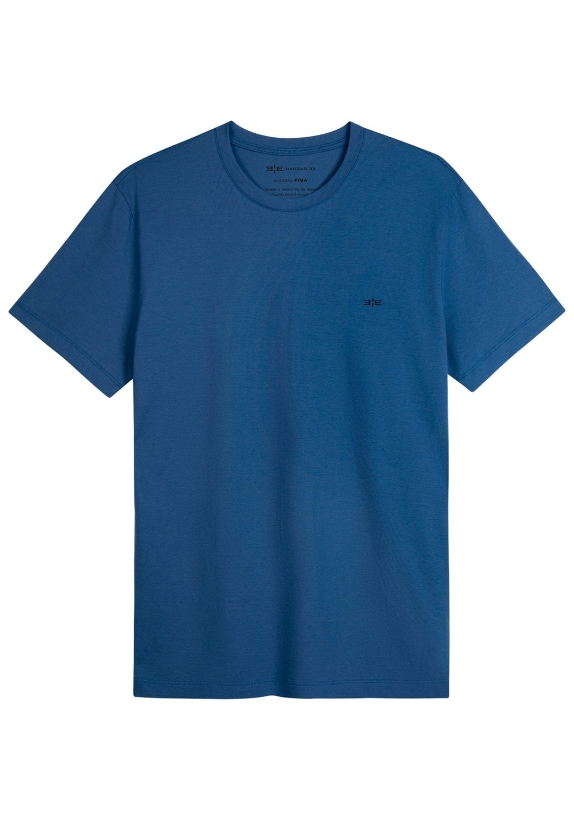 Camiseta Masculina em Malha Pima Clássica