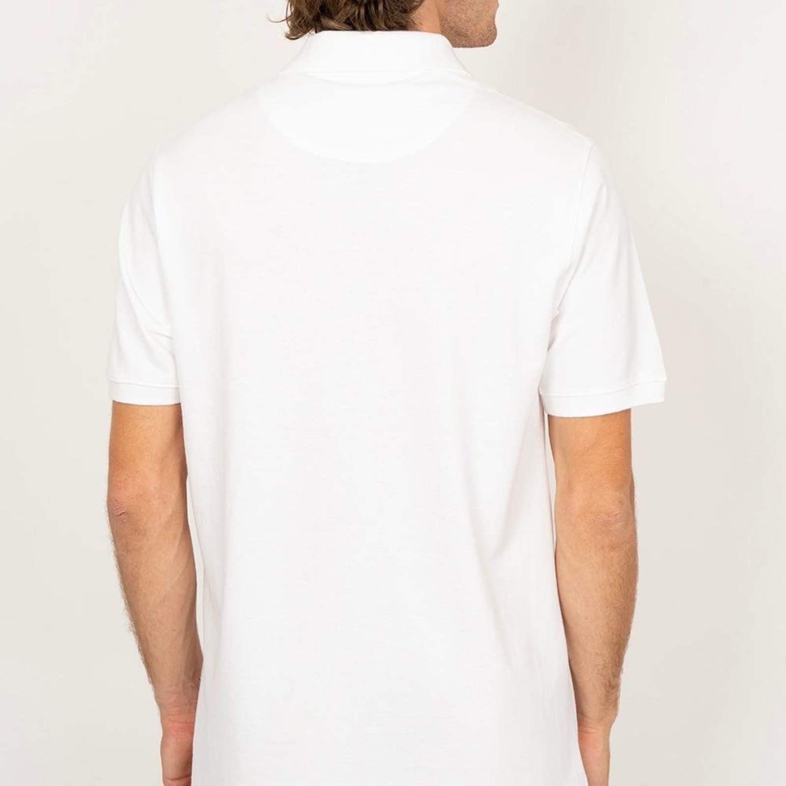 Camisa Quiksilver Polo Loia Embroidery SM26 Masculina Branco