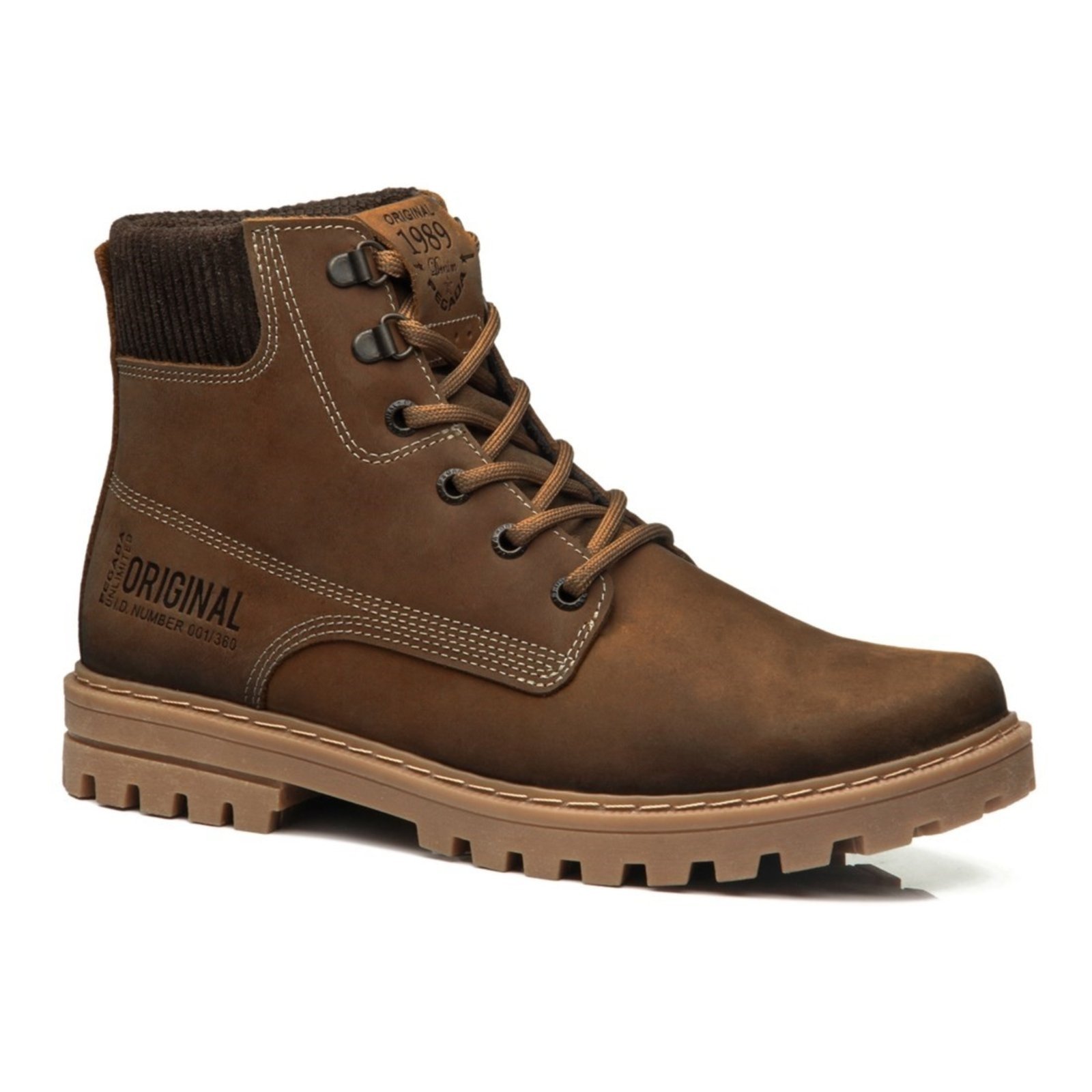 Bota Pegada Masculina Couro 181502