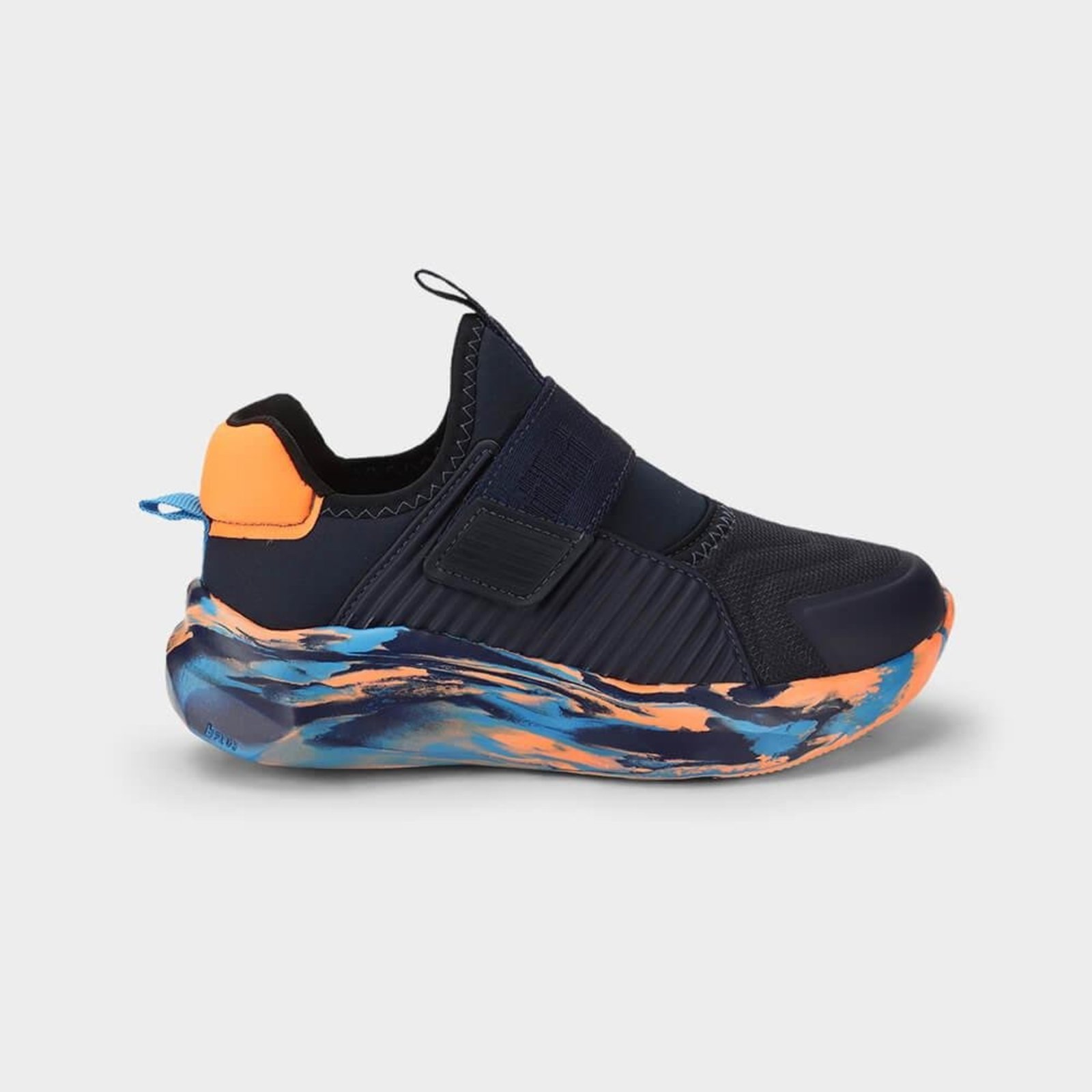 Infantil - Tênis Bibi Evolution 2.0 Azul Marinho com Laranja 1282033 25