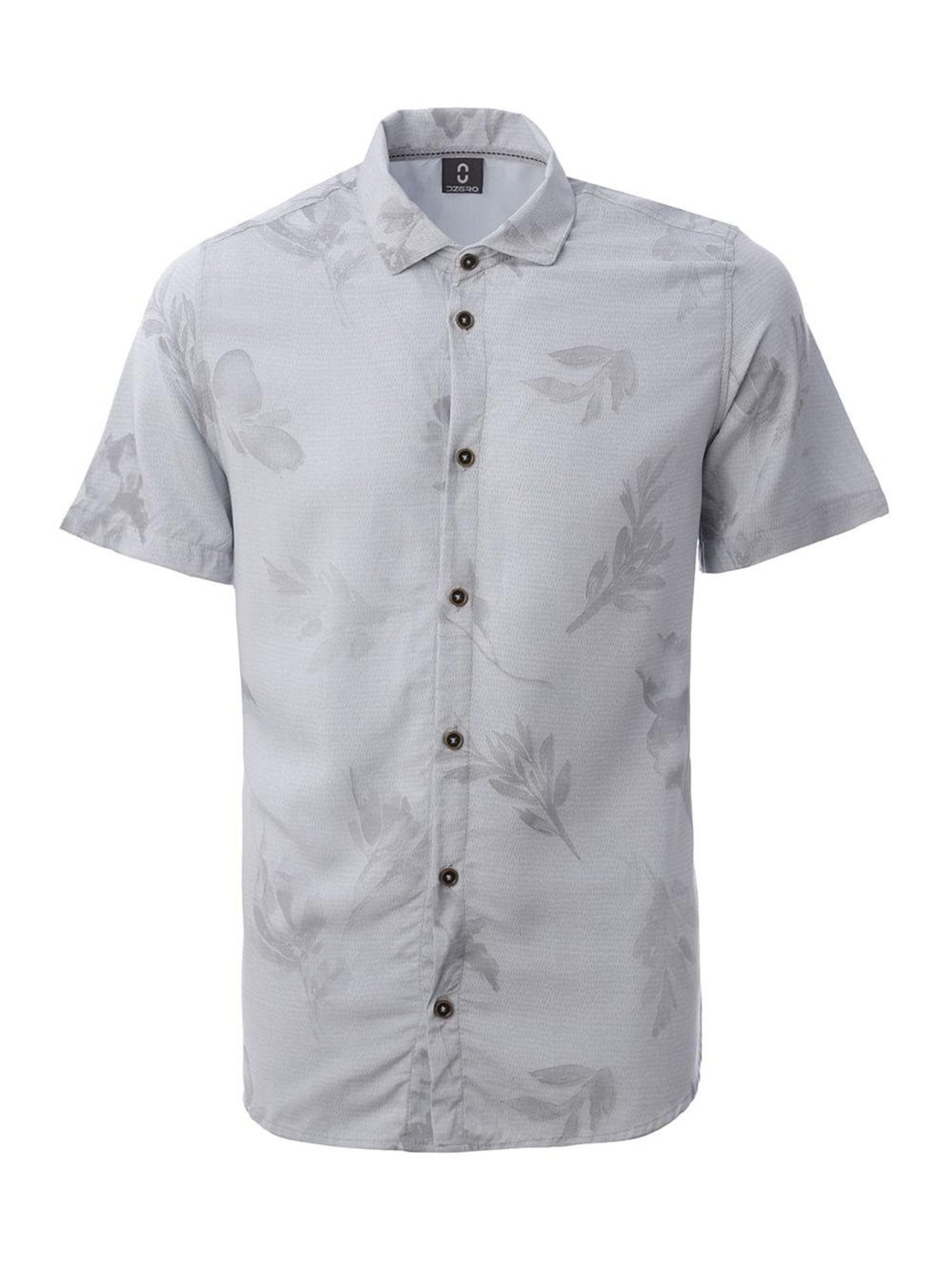 Camisa Manga Curta Masculina CINZA CLARO