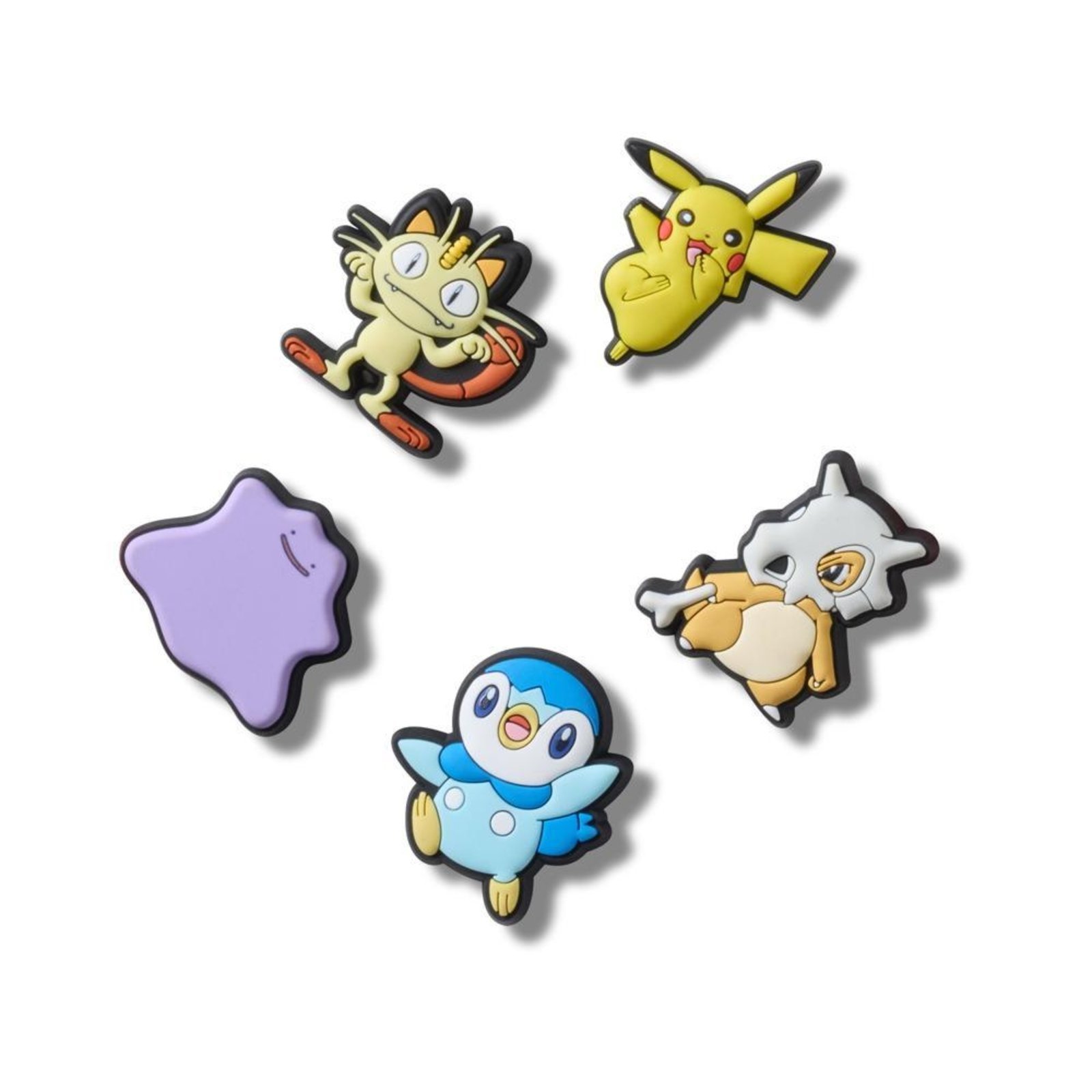 Infantil – Jibbitz™ pokemon variados pack com 5 peças unico Branco