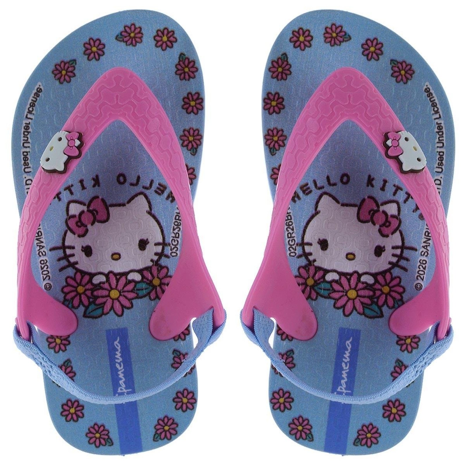 Infantil - Chinelo Menina Hello Kitty Ipanema 27543 Azul