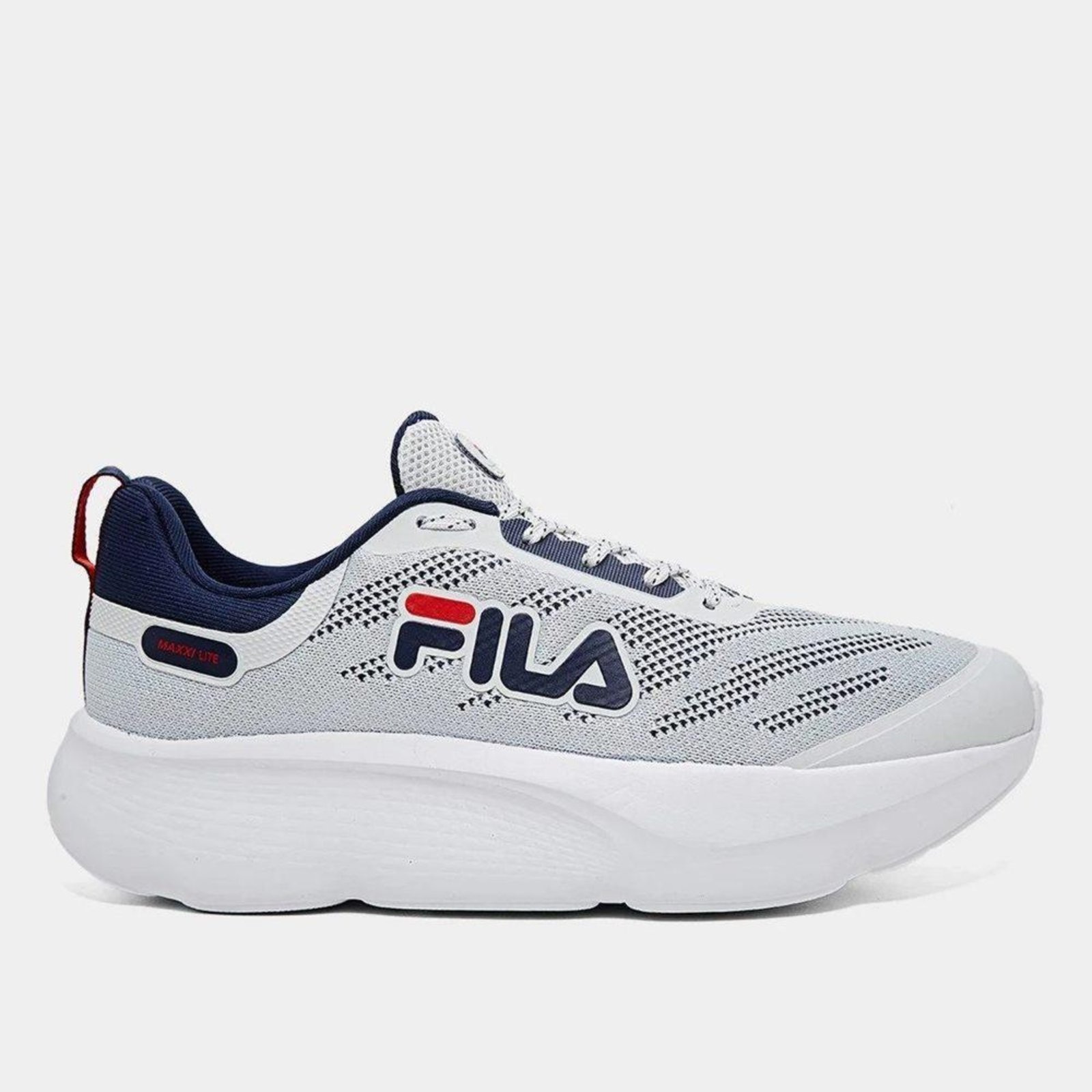 Tênis Masculino Fila Maxxi Lite Running 1318157 Cinza/Marinho 38