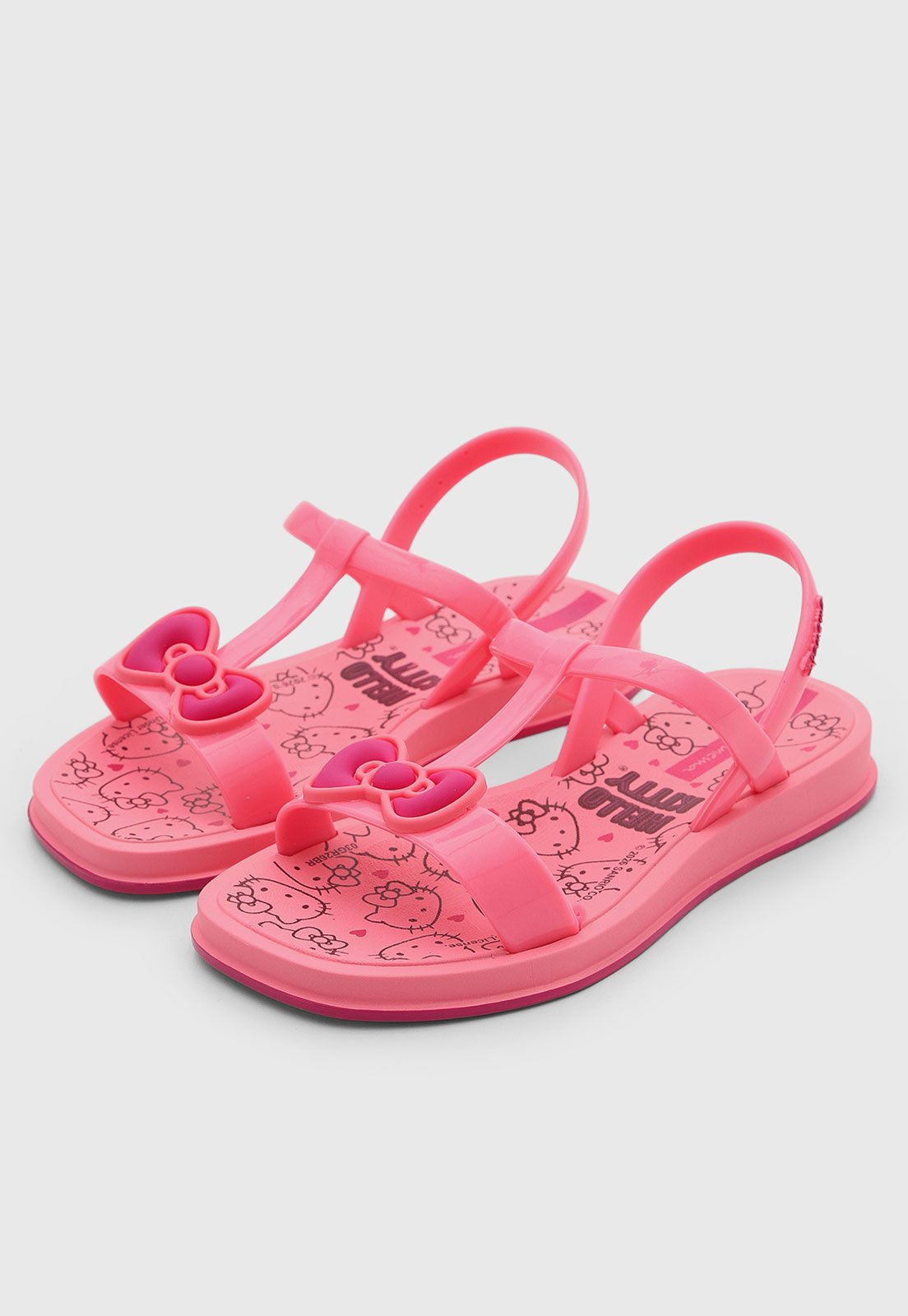 Infantil - Sandália Ipanema Hello Kitty Rosa