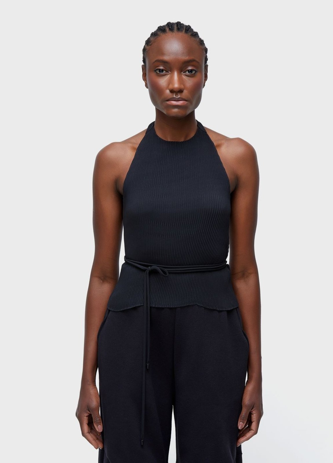 Blusa frente única plissada OSKLEN