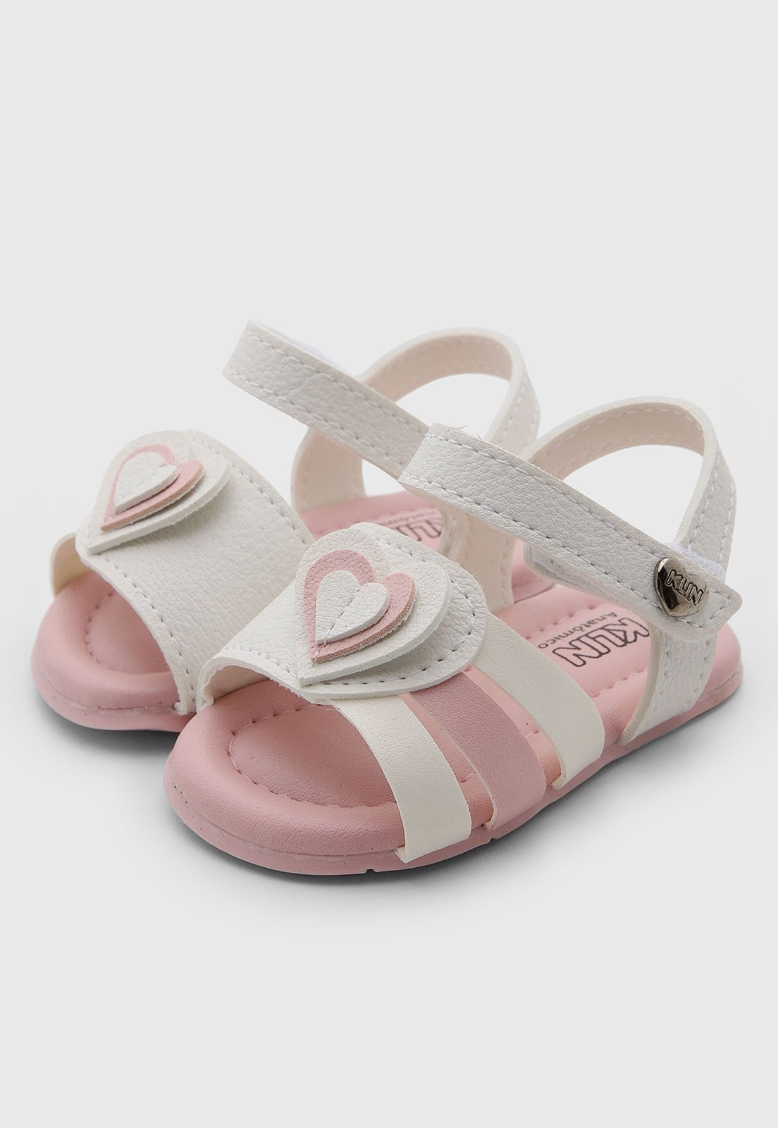 Infantil - Sandália Klin Cup Cake Branca