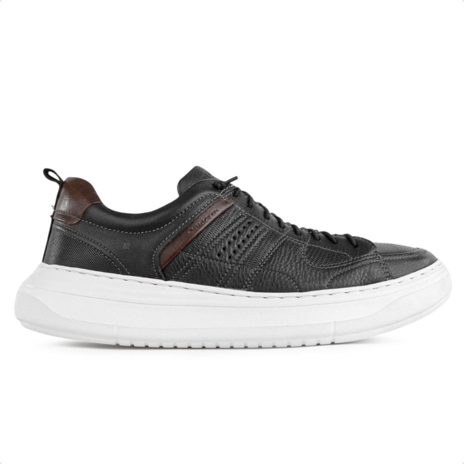 Sapatênis Democrata Denim Joe Ultra Light Masculino Preto