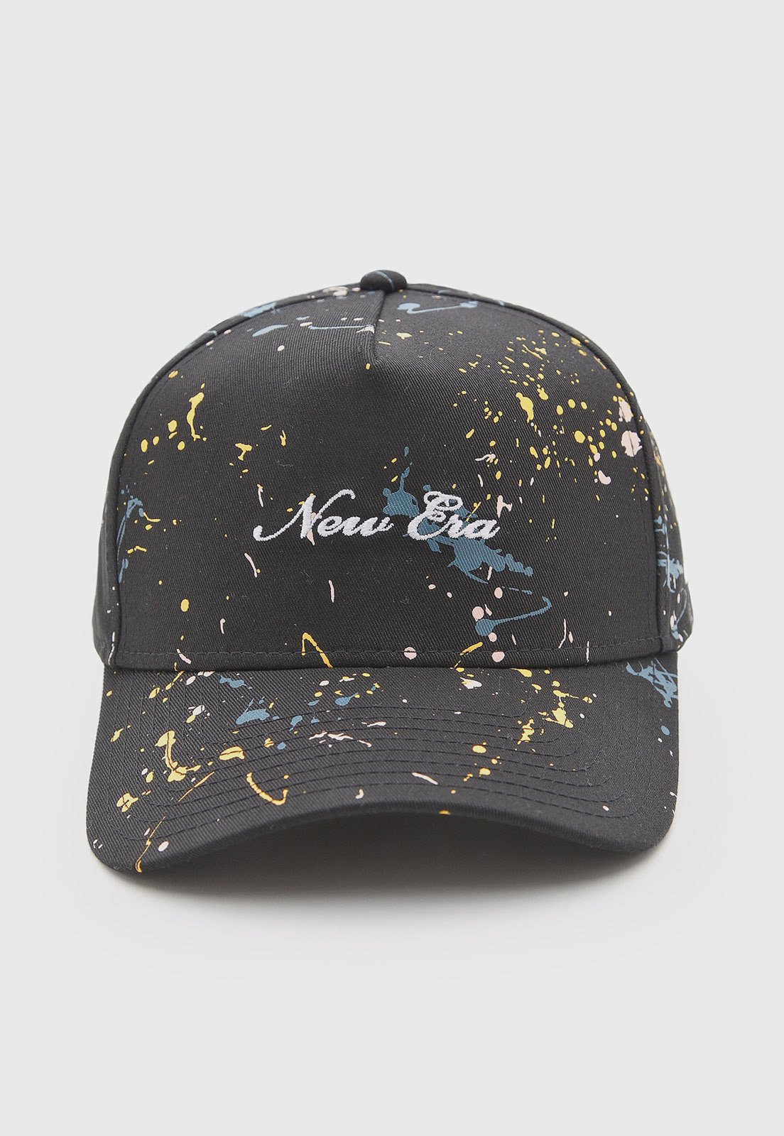 Boné New Era Splash Emb Booking Estampado Preto