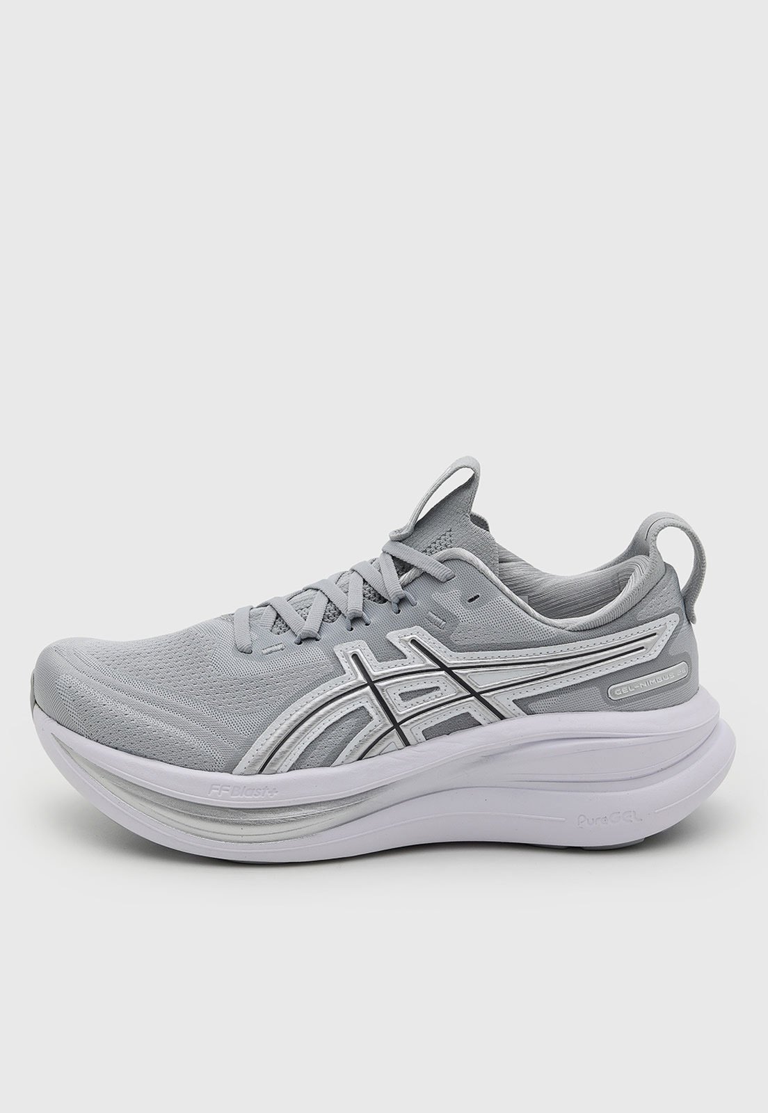 Tênis Feminino Asics Gel Nimbus 28 Cinza
