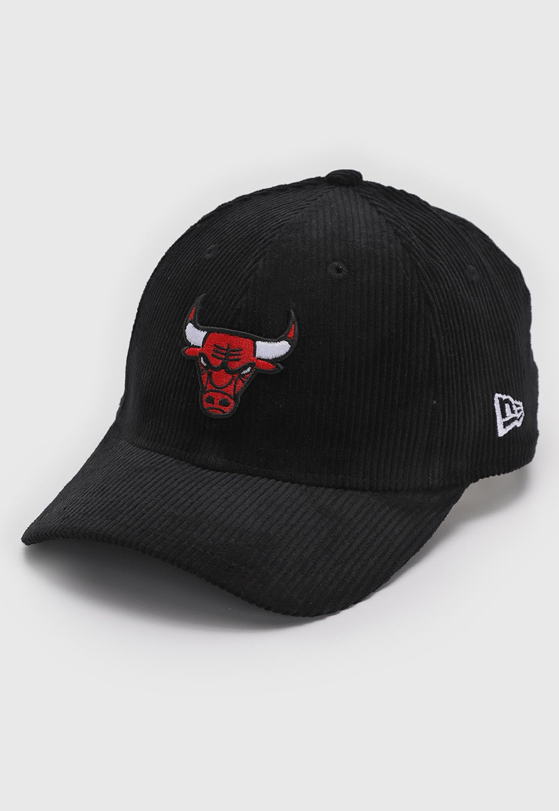 Vista 3 Boné New Era Cord 9Forty Chicago Bulls new era preto