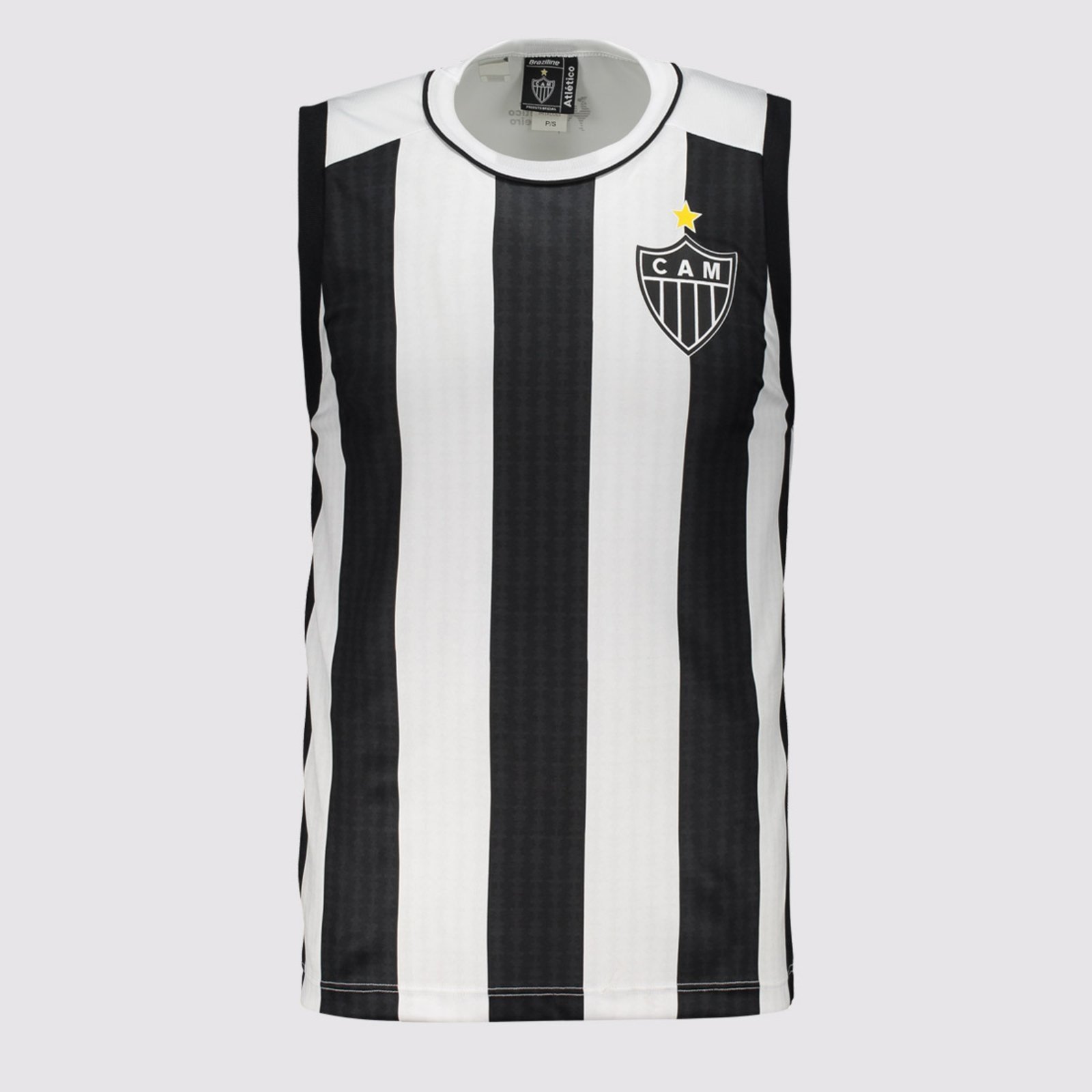 Regata Atlético Mineiro Agora Branca e Preta