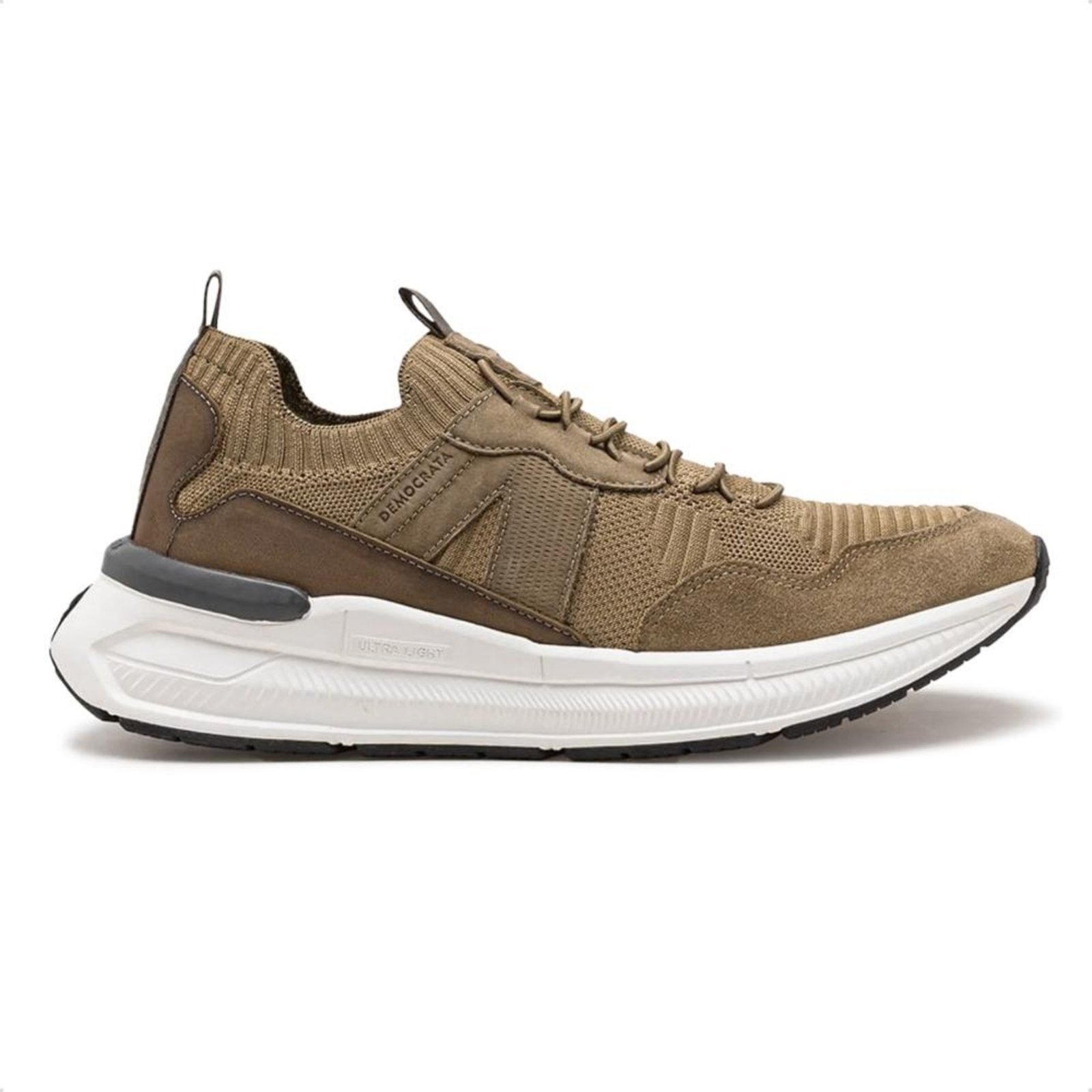 Tênis Democrata Masculino Brad Ultra Light 527103 Marrom