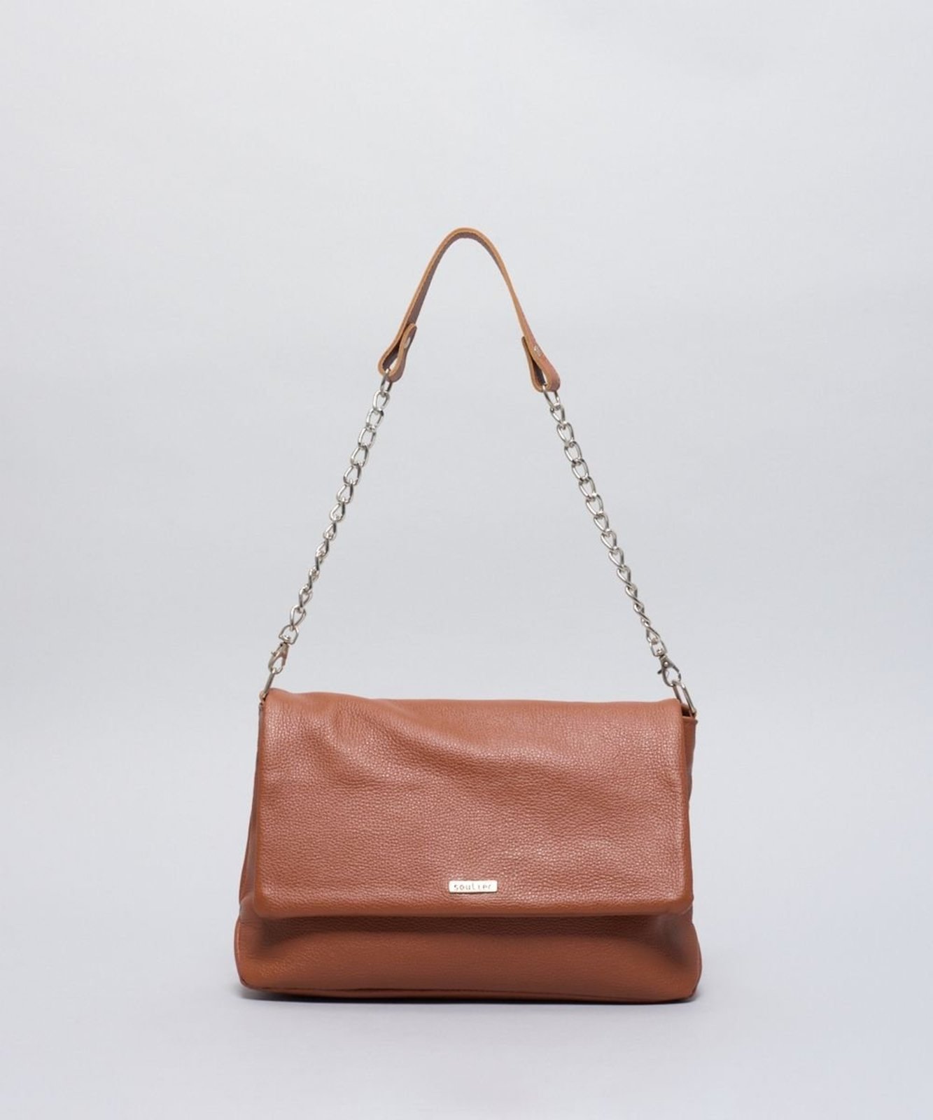 Bolsa m Couro Manu - Mousse u - mousse