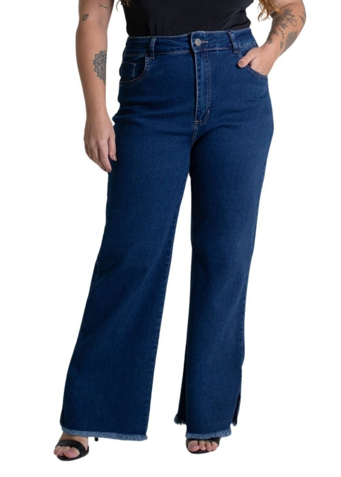Calça Jeans Sawary Plus Size – 280107 – Azul – Sawary