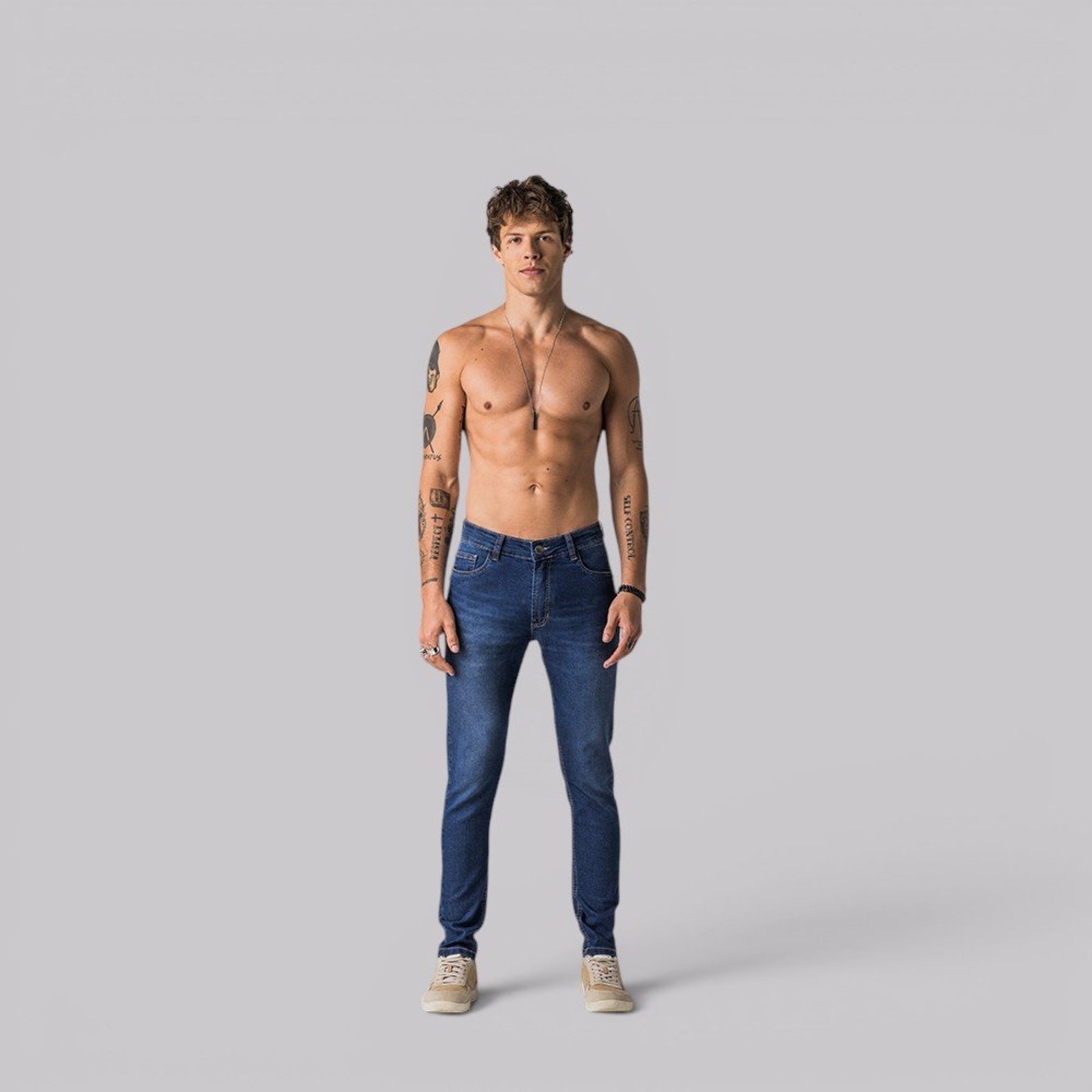 Calça Jeans Skinny Urban Rock&Soda INDIGO