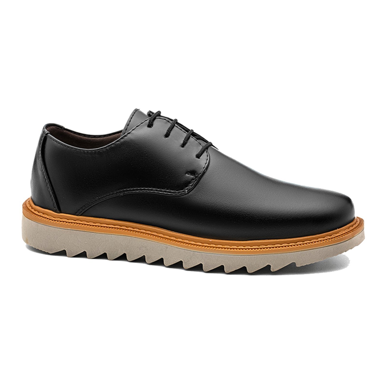 Sapato Masculino Casual Derby Tratorado Premium CNZ