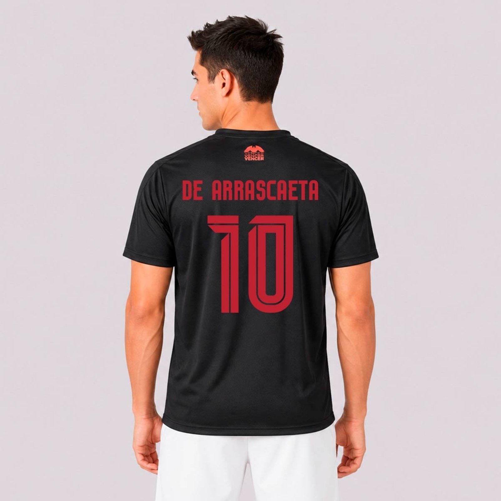Camisa Flamengo Energy Preta 10 De Arrascaeta