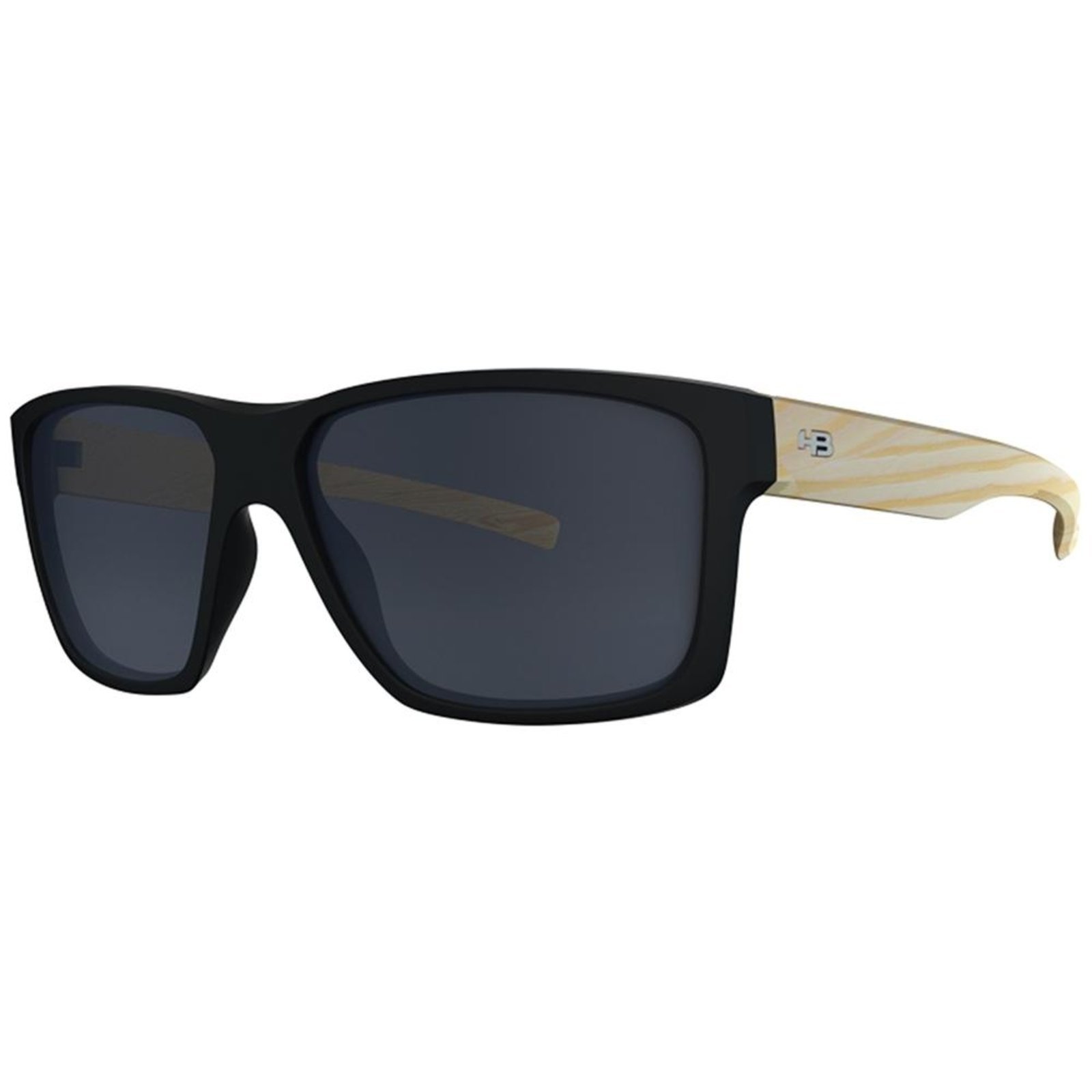 Óculos de Sol HB Freak M Black/Wood Gray