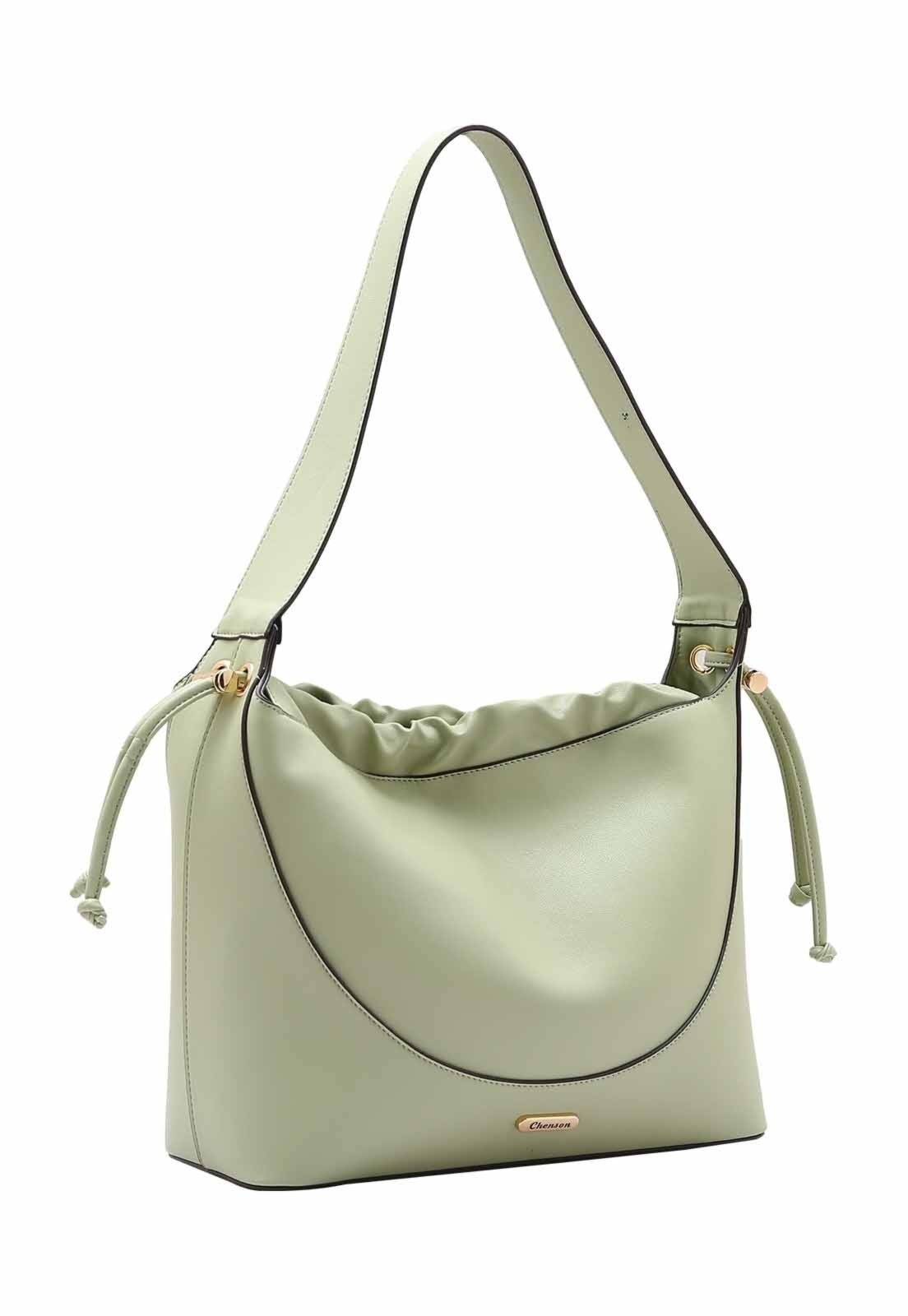 Bolsa Feminina Chenson Original Franzido Chic Ombro 3484891
