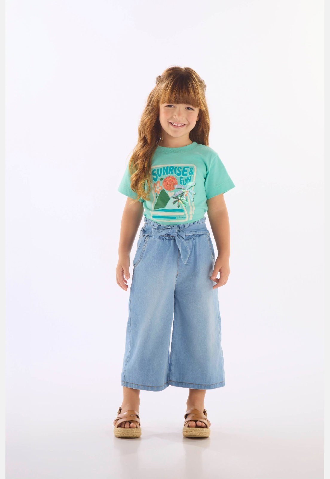 Infantil - Blusa Nascer do Sol Algodão Up Baby Verde