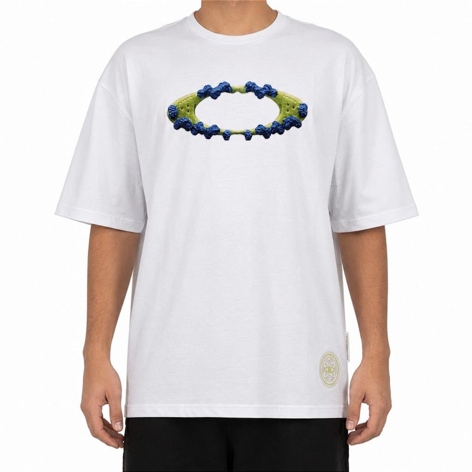 Camiseta Oakley Mad Lab Project SS WT26 Masculina Branco