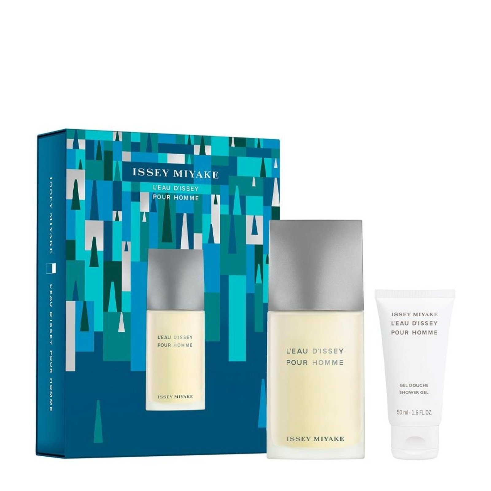 Kit Issey Miyake L'Eau D'Issey Pour Homme Edt Perfume Masculino 75ml + Gel De Banho 50ml