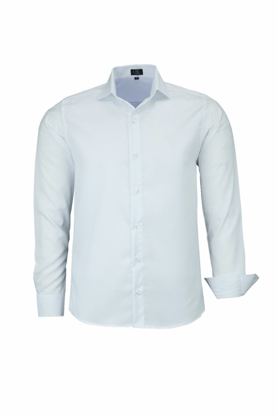 Camisa Manga Longa Lbl Comfort 100% Poliéster Branco 3015