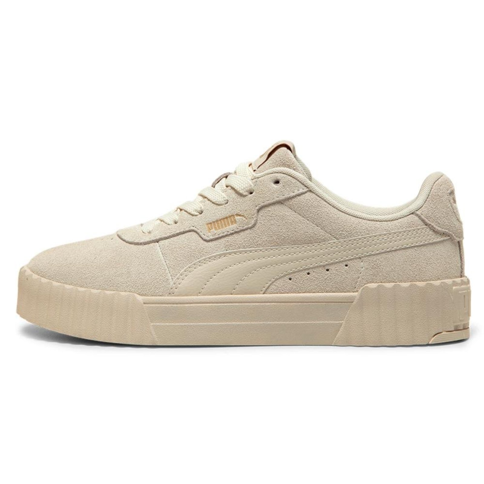 Tênis Puma Carina 3.0 SD BDP Feminino Alpine Snow/Gold