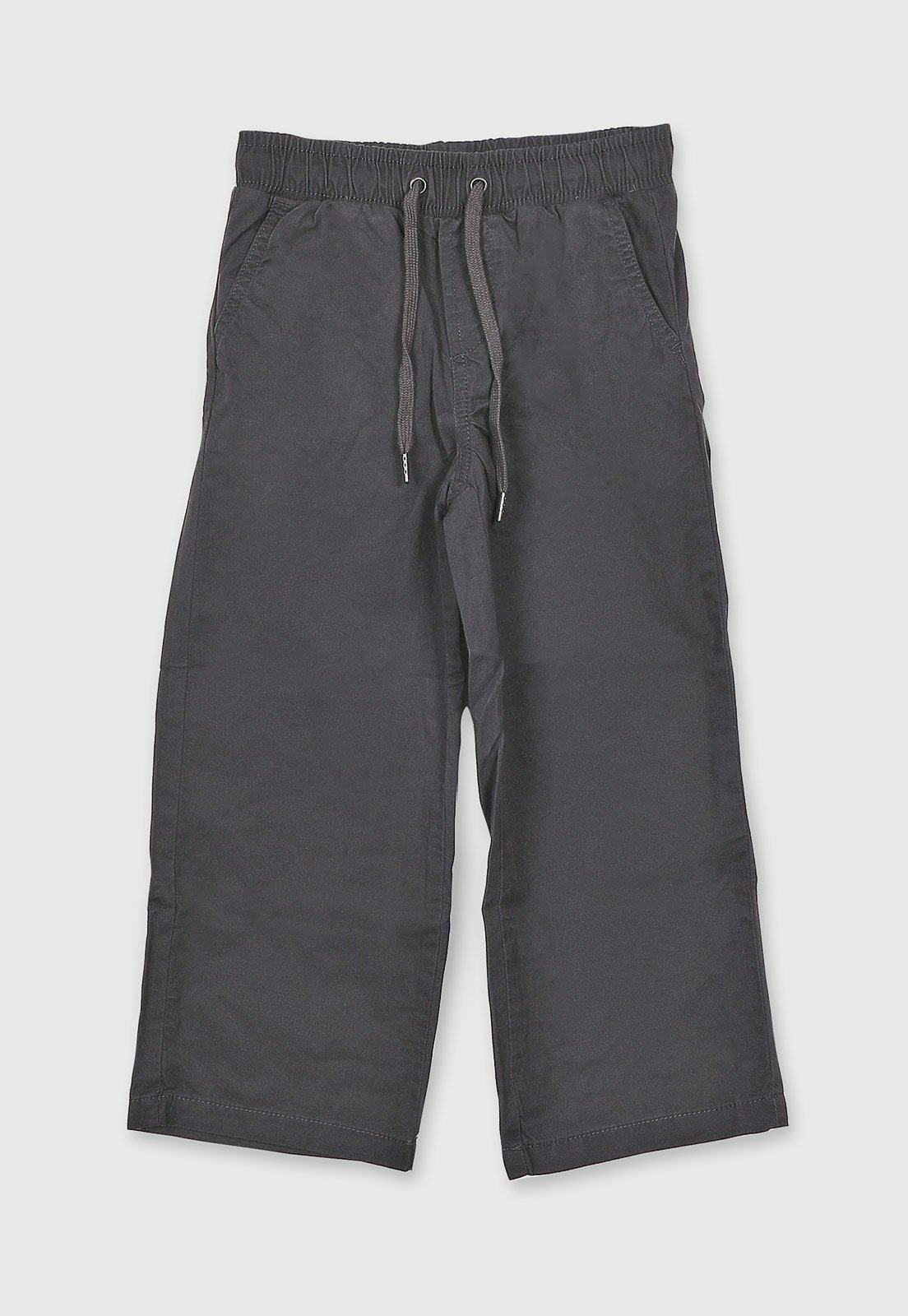 Infantil - Calça Hering Cintura Média Cordão Ajustável Grafite