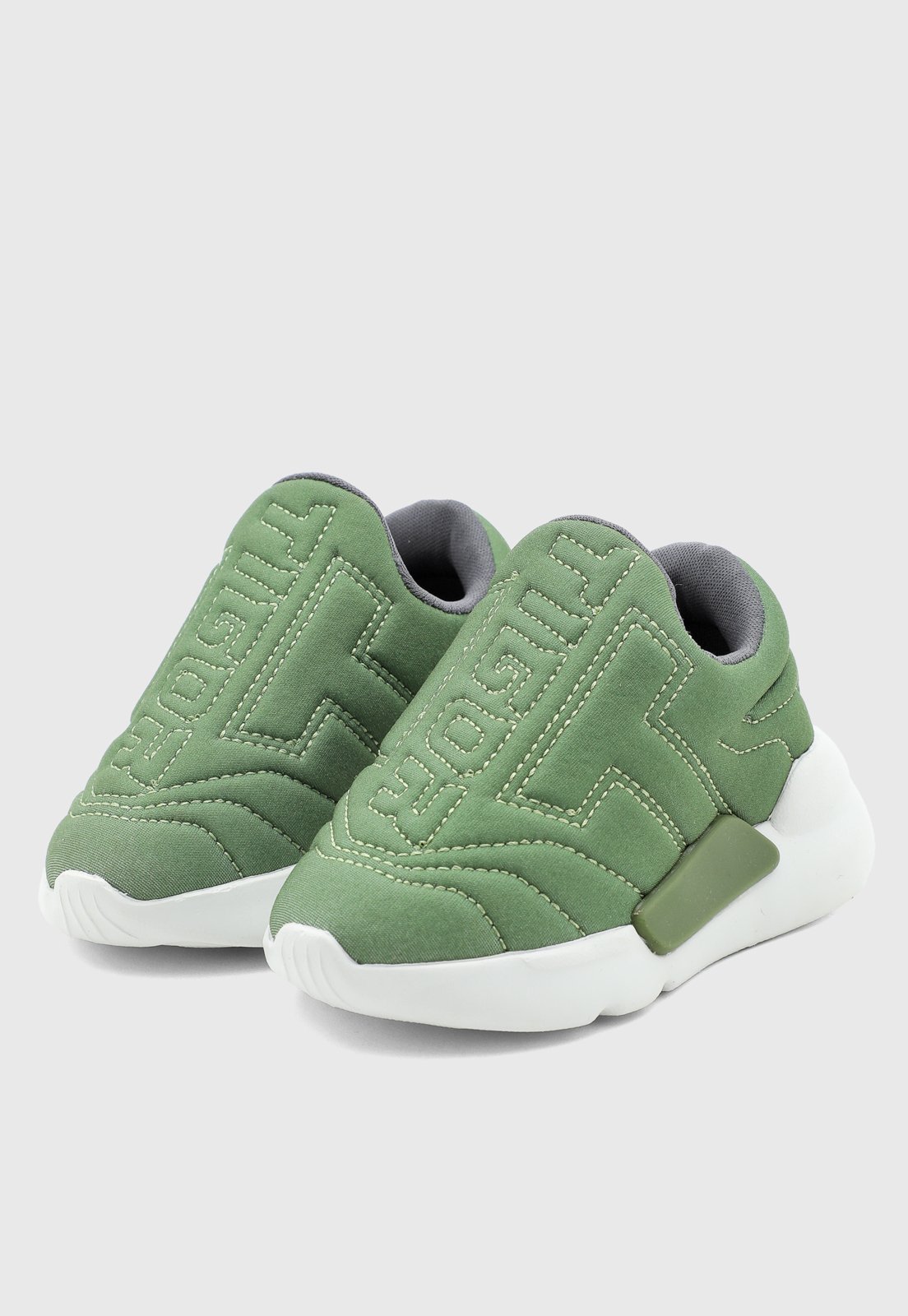 Infantil - Tênis Tigor T Tigre Slip On Têxtil Verde