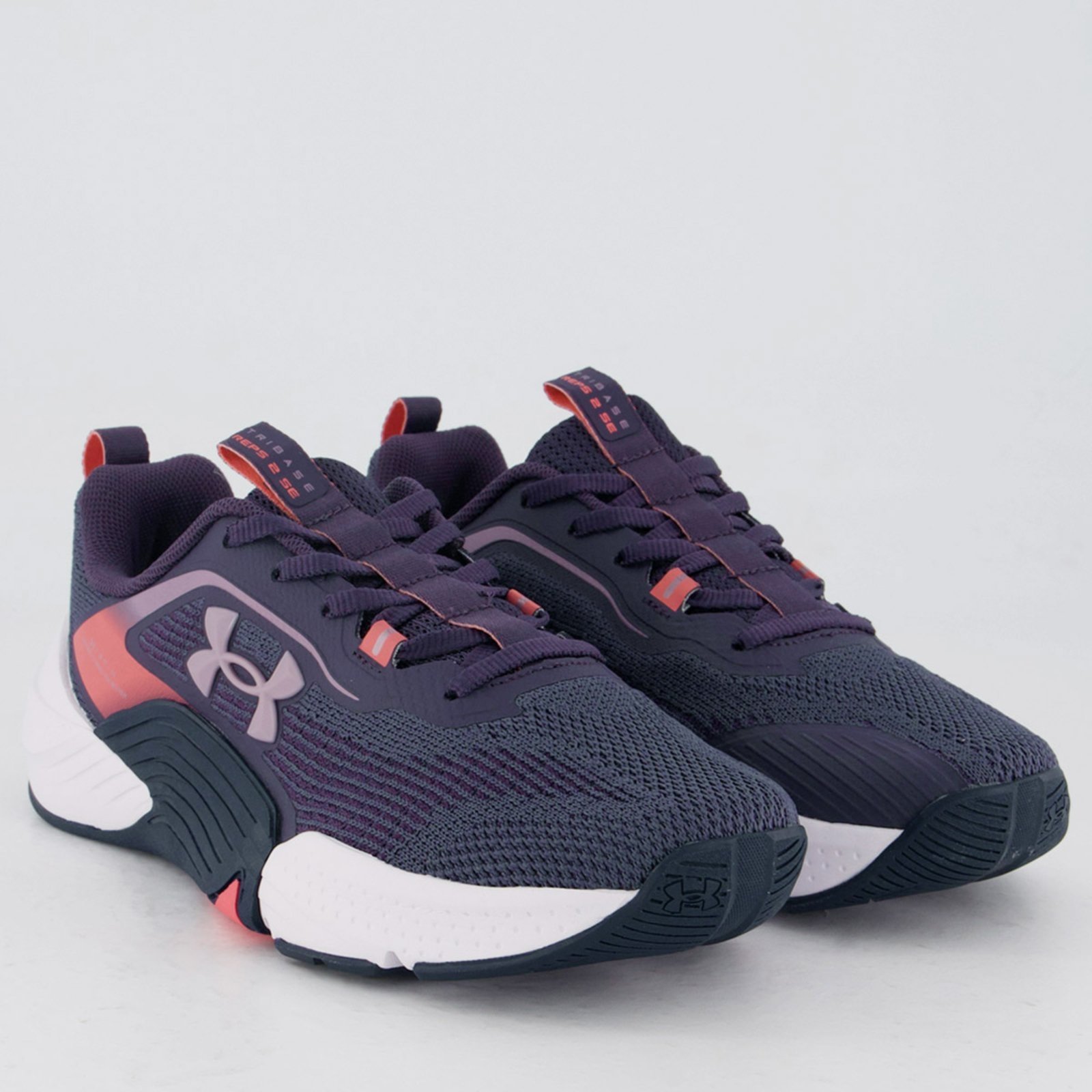 Vista 3 Tênis Under Armour Tribase Reps 2 SE Feminino roxo Under Armour roxo