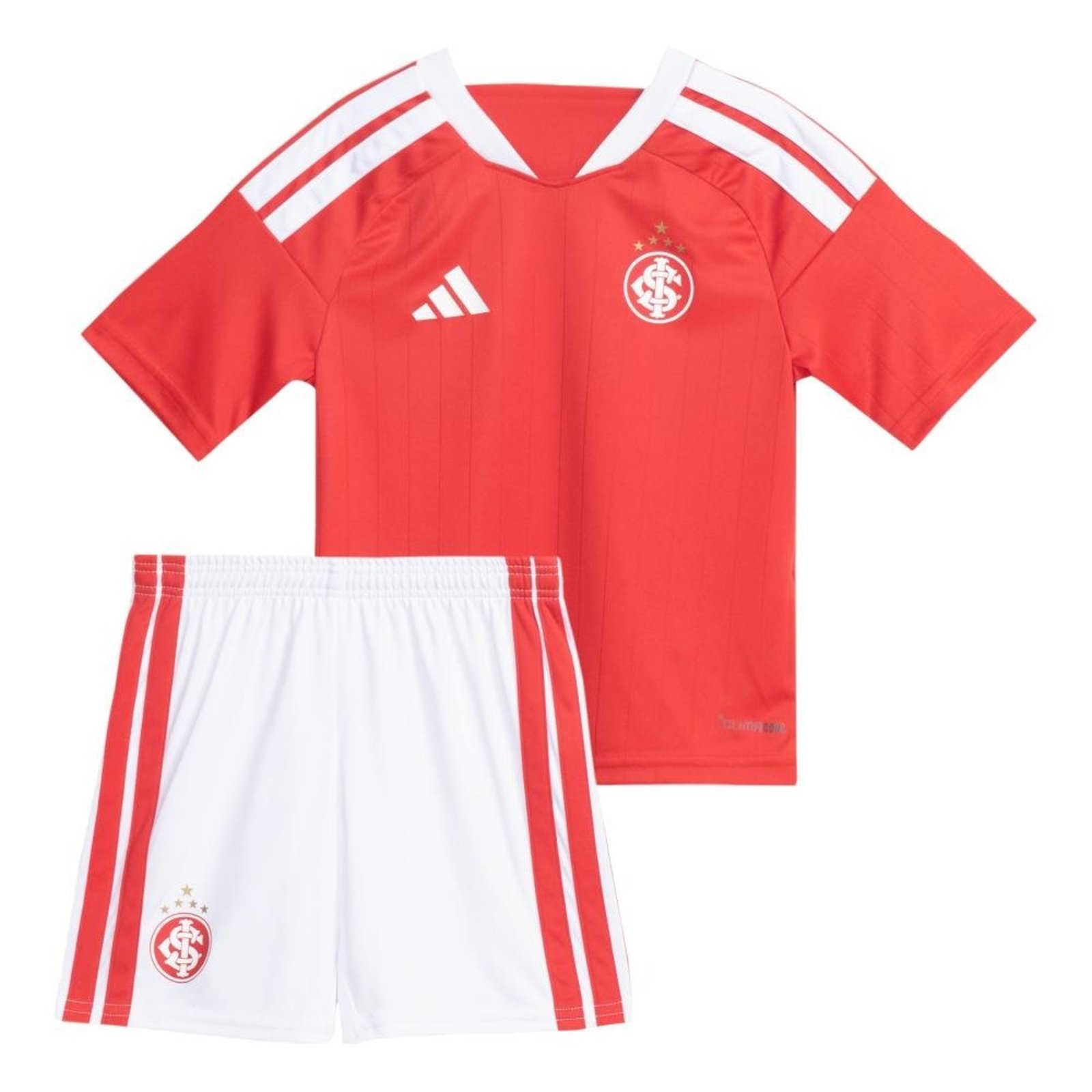 Conjunto I SC Internacional 26 adidas Performance Vermelho